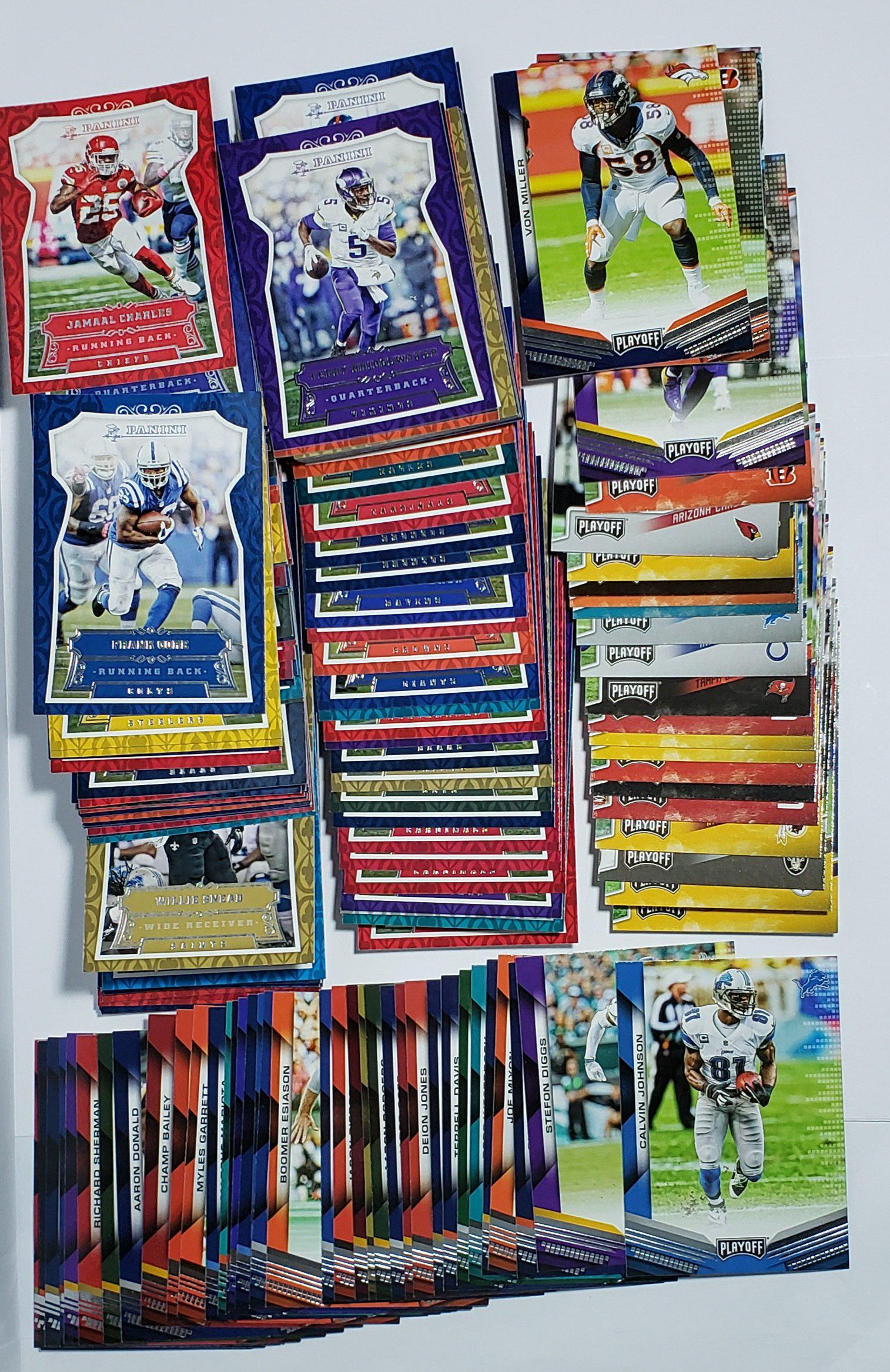 150+ CARDS 2016 PANINI FOOTBALL, 2018/2019 PLAYOFF (1 of 1)