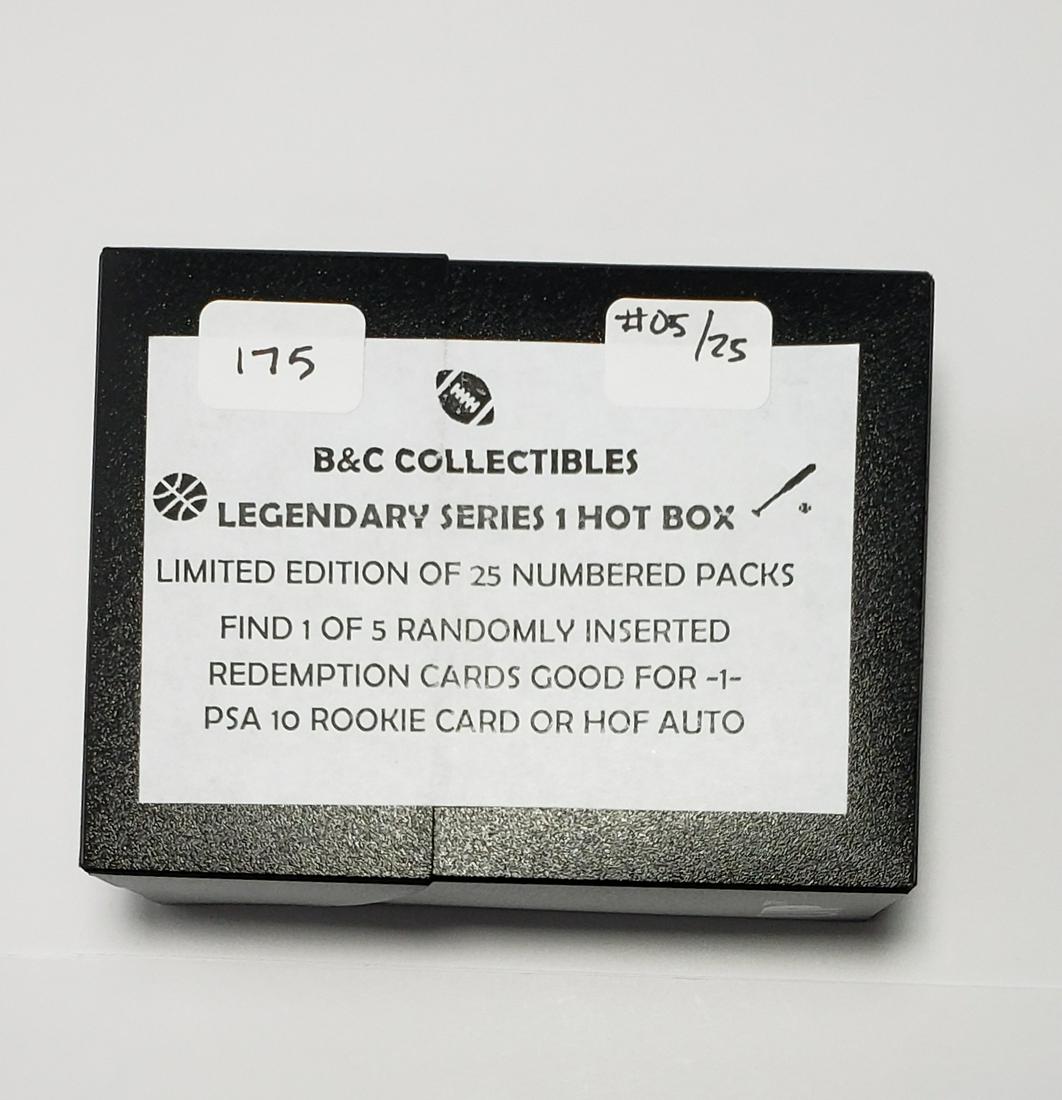 B&C COLLECTIBLES LEGENDARY HOT BOX SERIES 1 LIMITED TO (1 of 2)