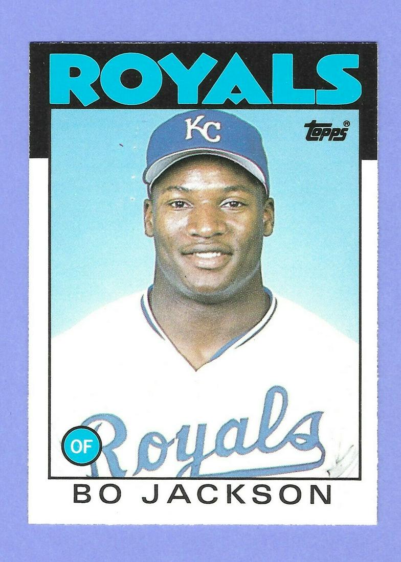 1986 Topps Traded Bo Jackson rookie card NM (1 of 2)