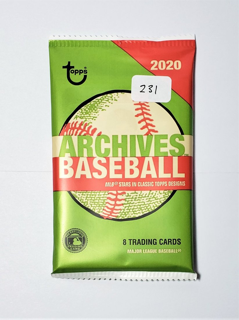 2020 Topps Archives Baseball Sealed Pack (1 of 1)