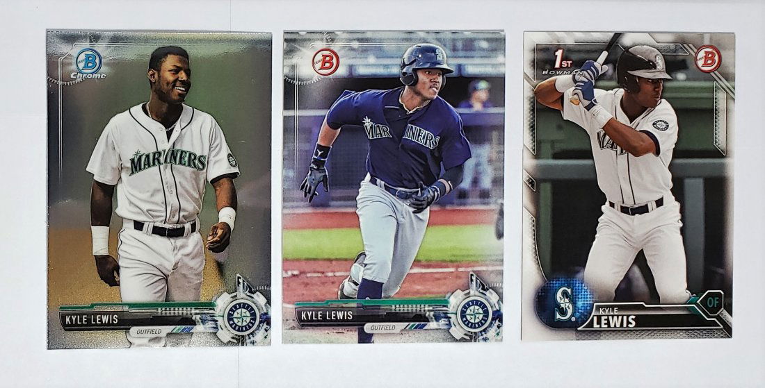 KYLE LEWIS BOWMAN ROOKIE PORSPECTS LOT (1 of 1)