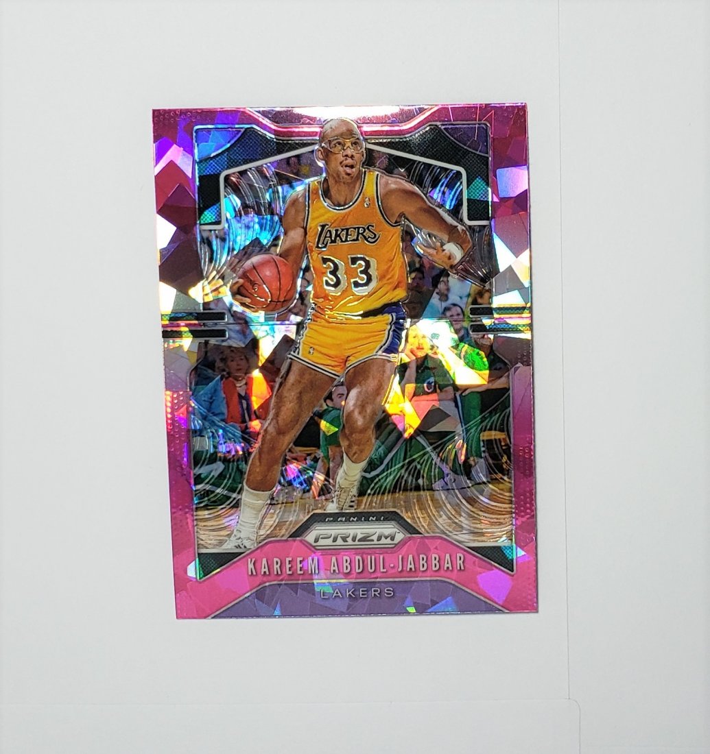 2019-20 PRIZM KAREEM ABDUL JABBAR PINK CRACKED ICE (1 of 1)