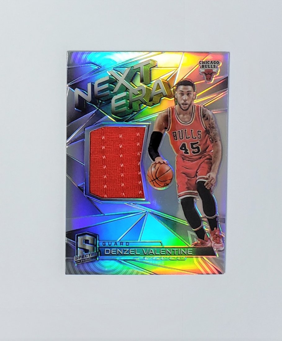 PANINI SPECTRA DENZEL VALENTINE NEXT ERA GU JERSEY CARD (1 of 1)