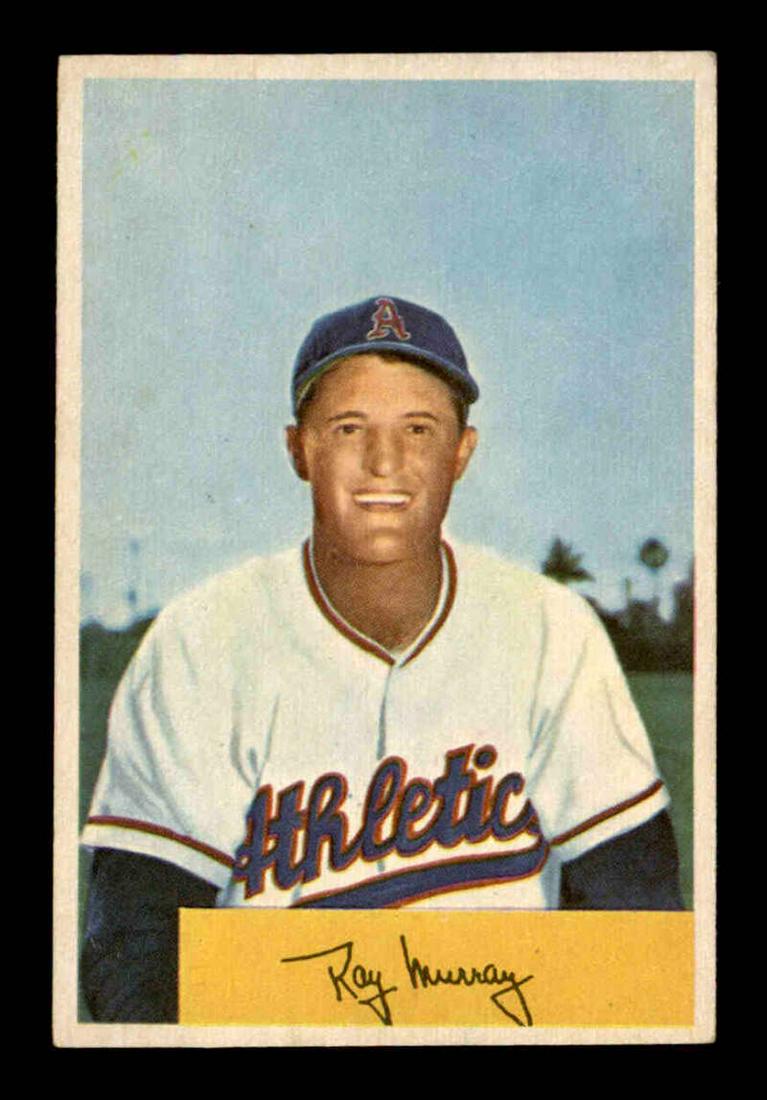 1954 Bowman BASEBALL #83 Ray Murray VGEX: 1954 Bowman BASEBALL #83 Ray Murray VGEX