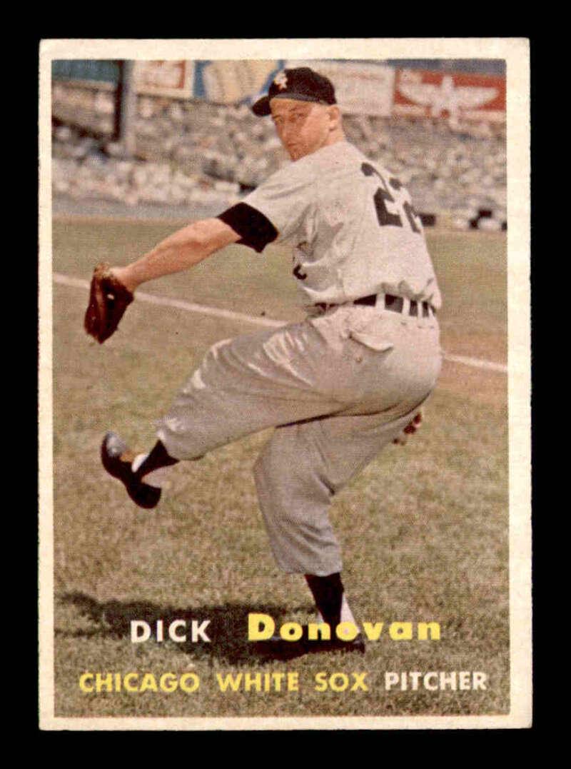 VINTAGE 1957 TOPPS BASEBALL CARDS: 1957 Topps #181 Dick Donovan VG/VGEX