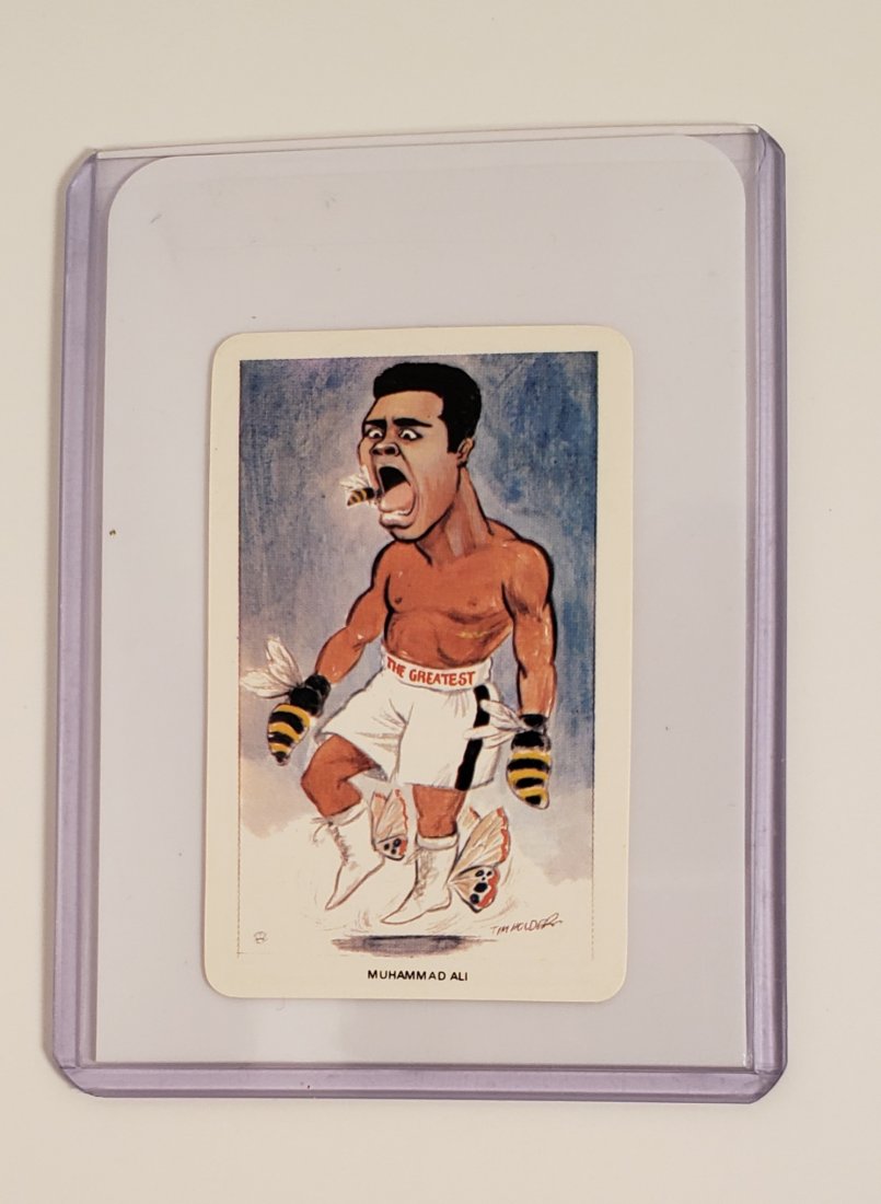 1979 VENORLANDUS HEROES OF SPORT #3 MUHAMMAD ALI: 1979 VENORLANDUS LTD. HEROES WORLD OF SPORT #3 MUHAMMAD ALI