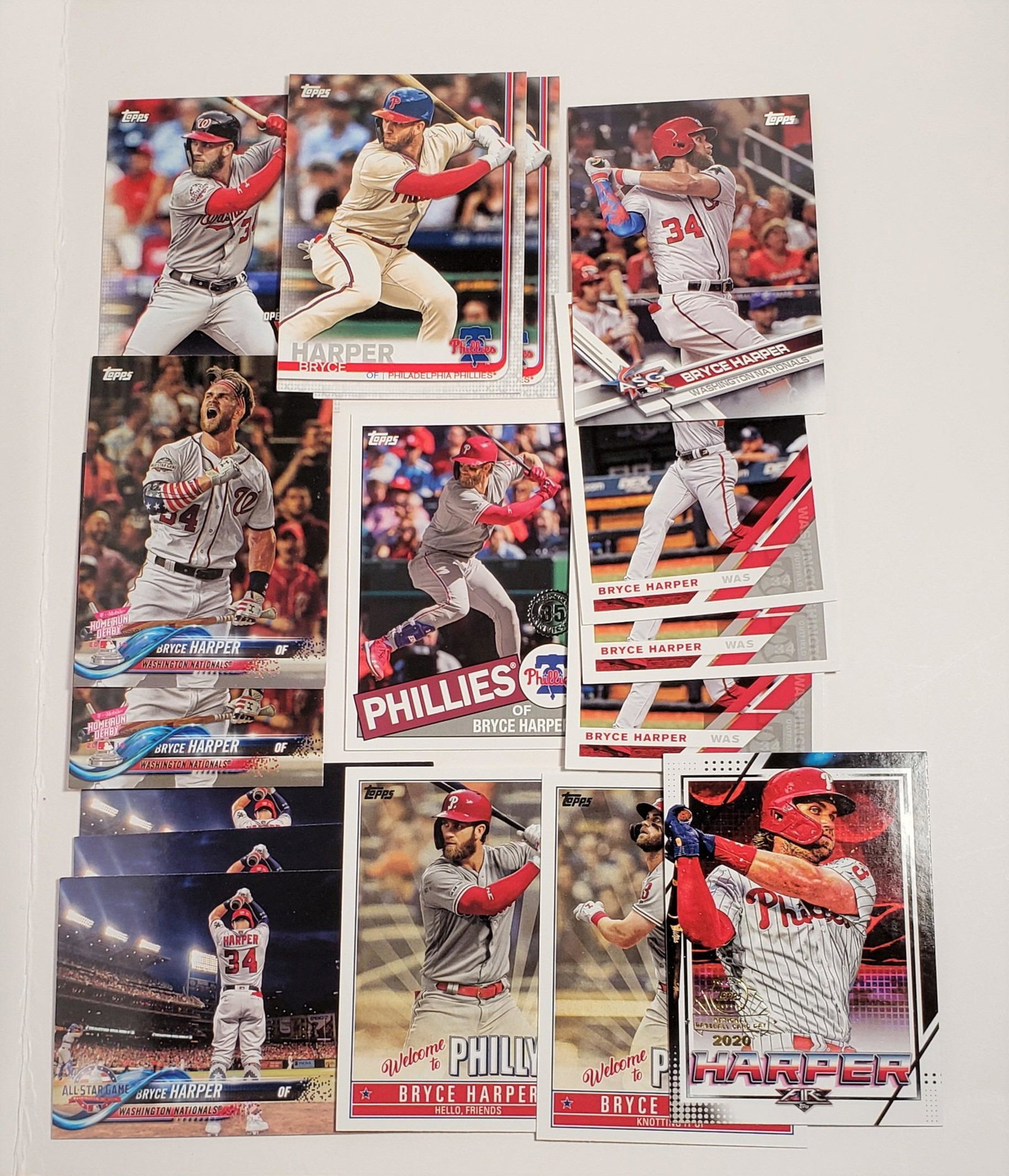 LOT OF 16 BRYCE HARPER BASEBALL CARDS: LOT OF 16 BRYCE HARPER BASEBALL CARDS