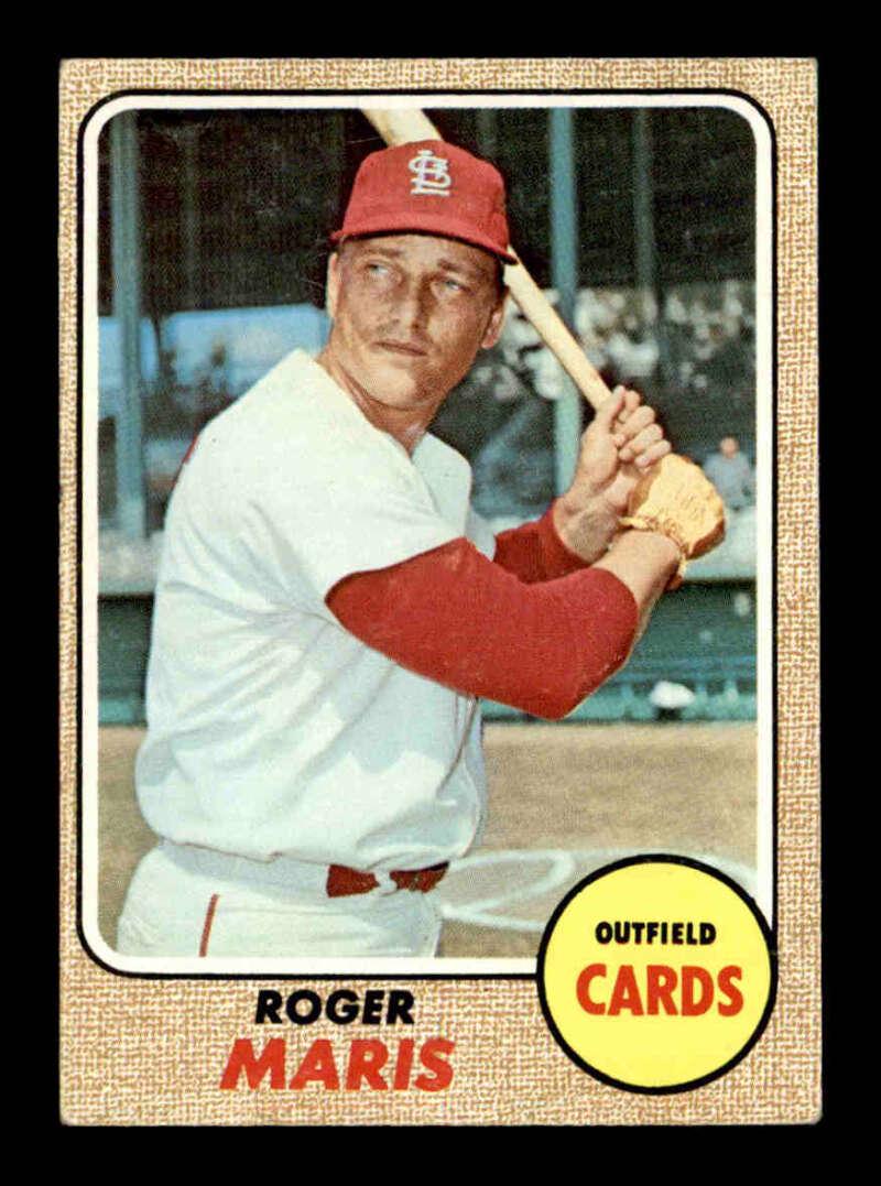 1968 Topps #330 Roger Maris ST. LOUIS CARDS: 1968 Topps #330 Roger Maris ST. LOUIS CARDS