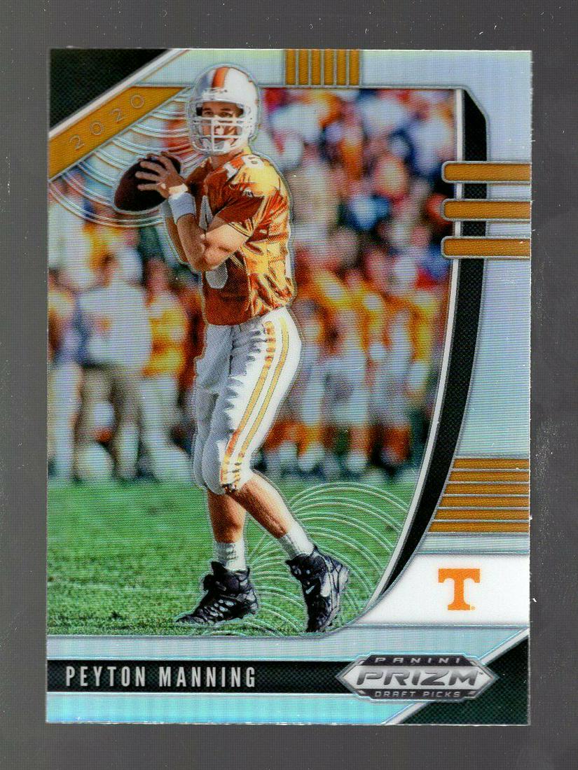 2020 PRIZM DRAFT SILVER #82 PEYTON MANNING: 2020 PRIZM DRAFT SILVER #82 PEYTON MANNING COLTS BRONCOS