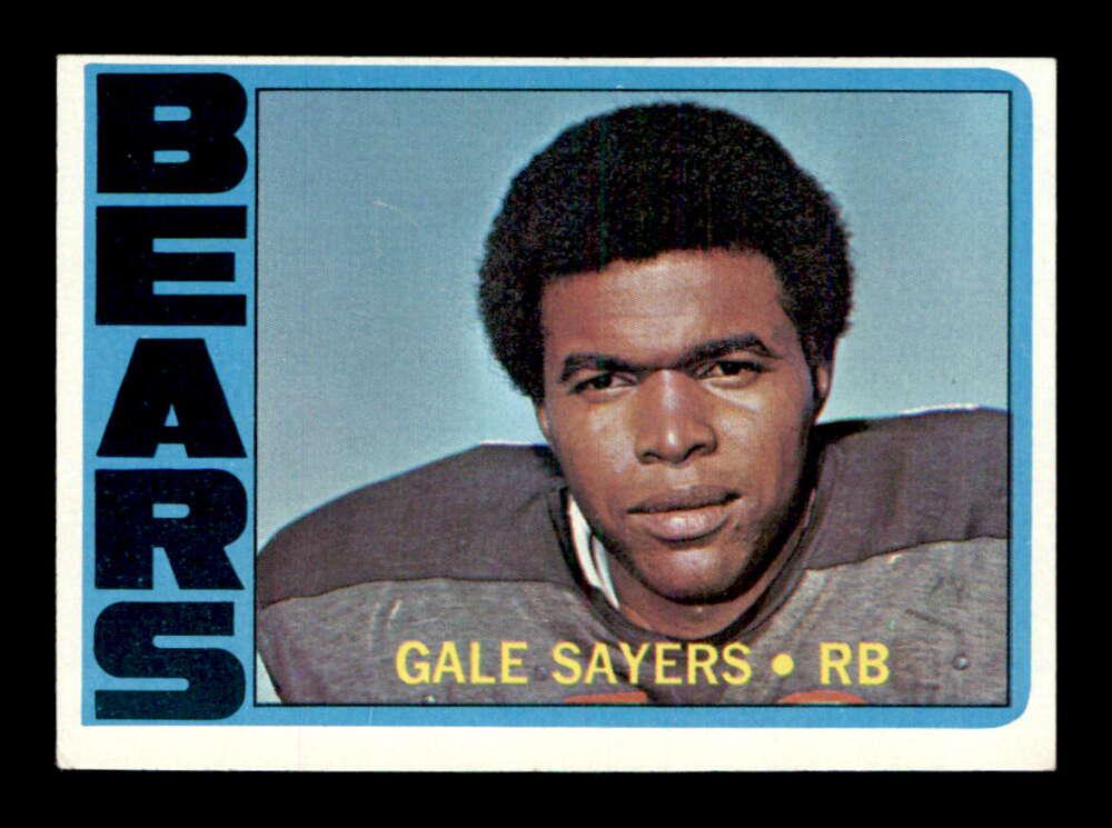 1972 Topps #110 Gale Sayers EX+: 1972 Topps #110 Gale Sayers EX+