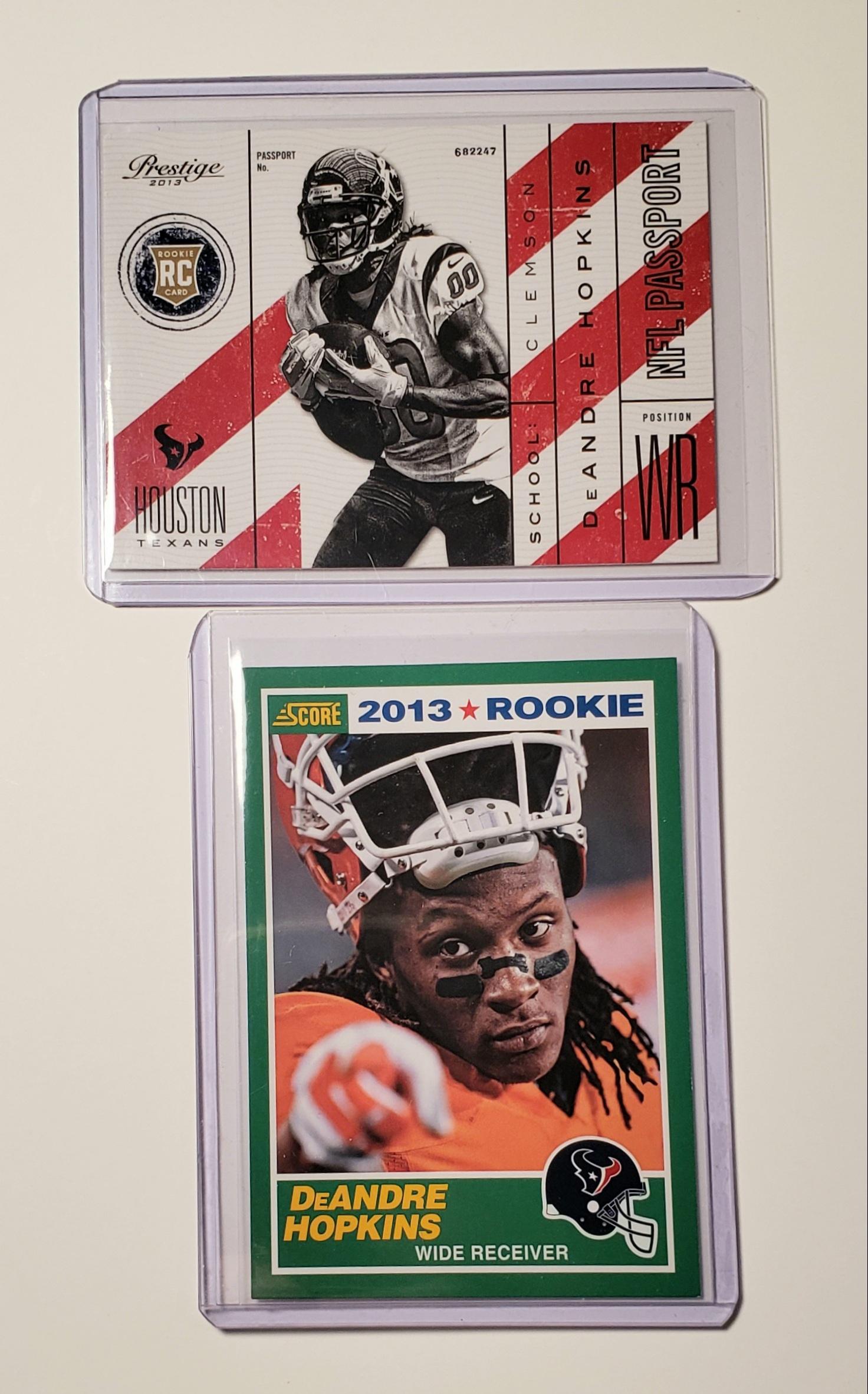 DEANDRE HOPKINS ROOKIE CARD LOT (1 of 1)