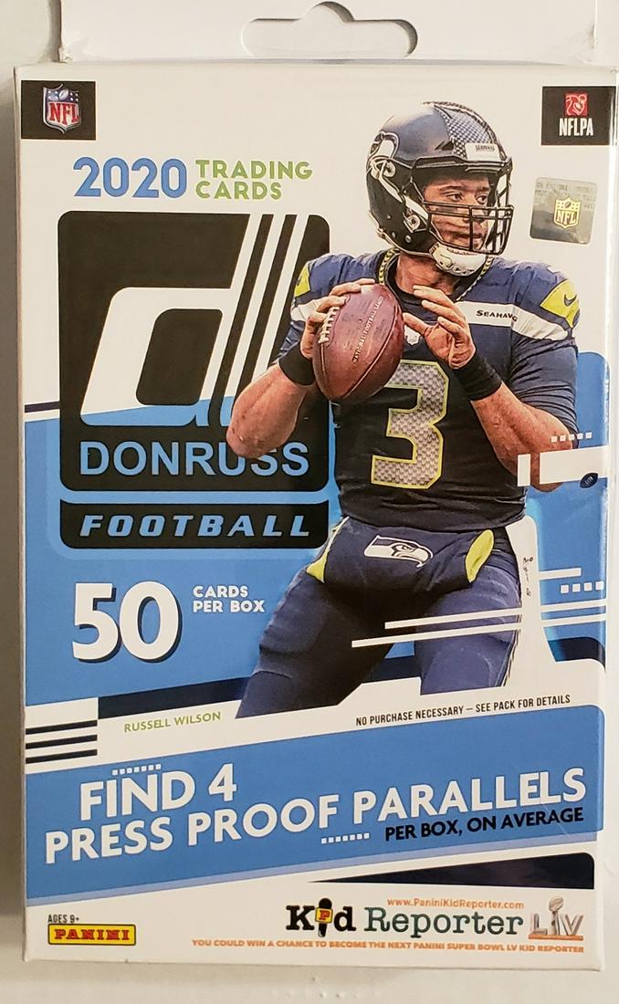 PANINI DONRUSS 2020 FOOTBALL HANGER BOX (1 of 1)