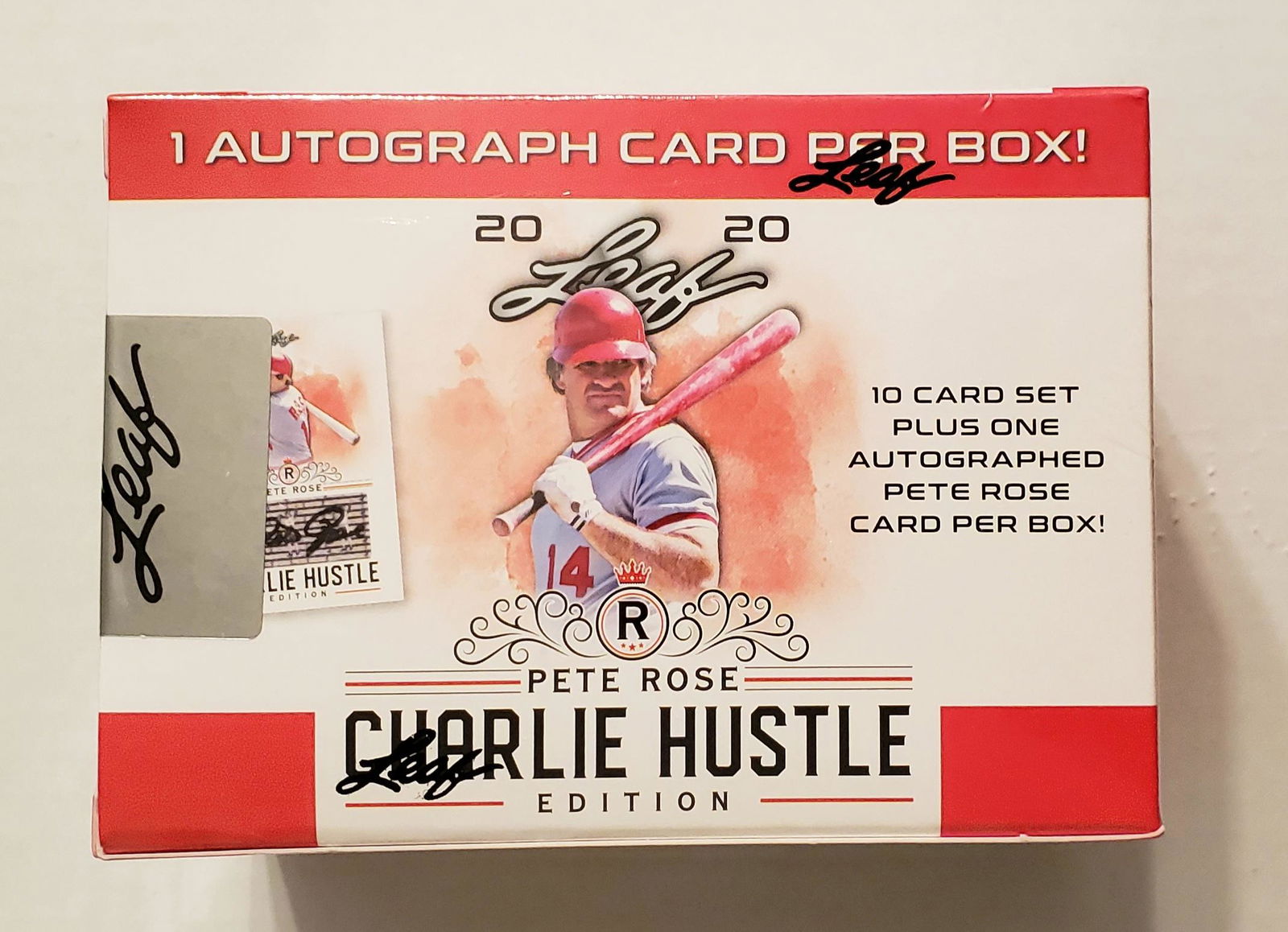2020 LEAF PETE ROSE-CHARLIE HUSTLE AUTOGRAPH SERIES (1 of 1)