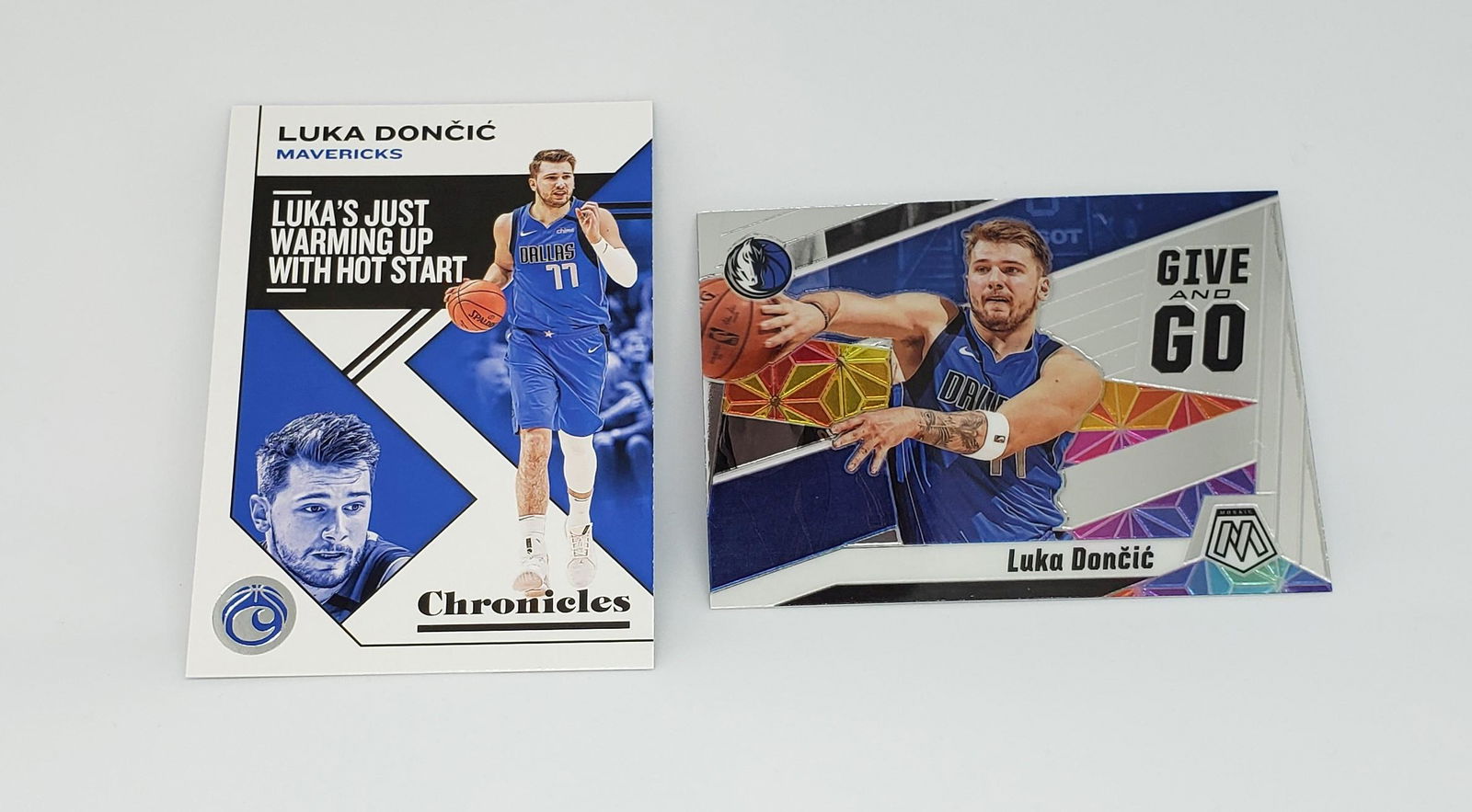 LUKA DONCIC MOSAIC GIVE AND GO INSERT CARD LOT (1 of 1)
