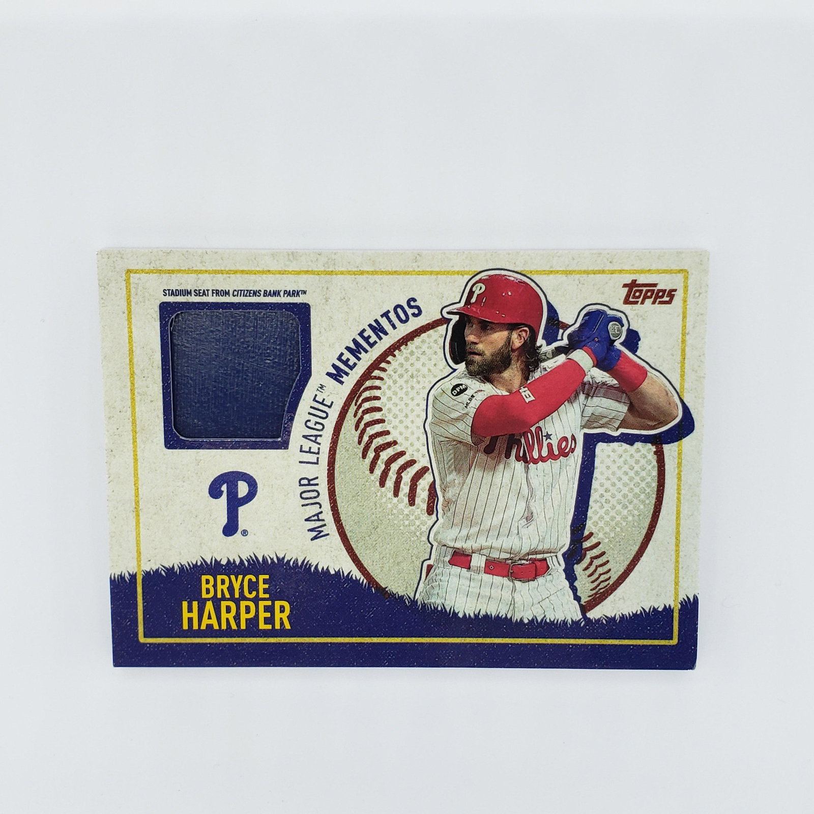 BRYCE HARPER PHILLIES GAME USED BAT RELIC: BRYCE HARPER PHILLIES GAME USED BAT RELIC