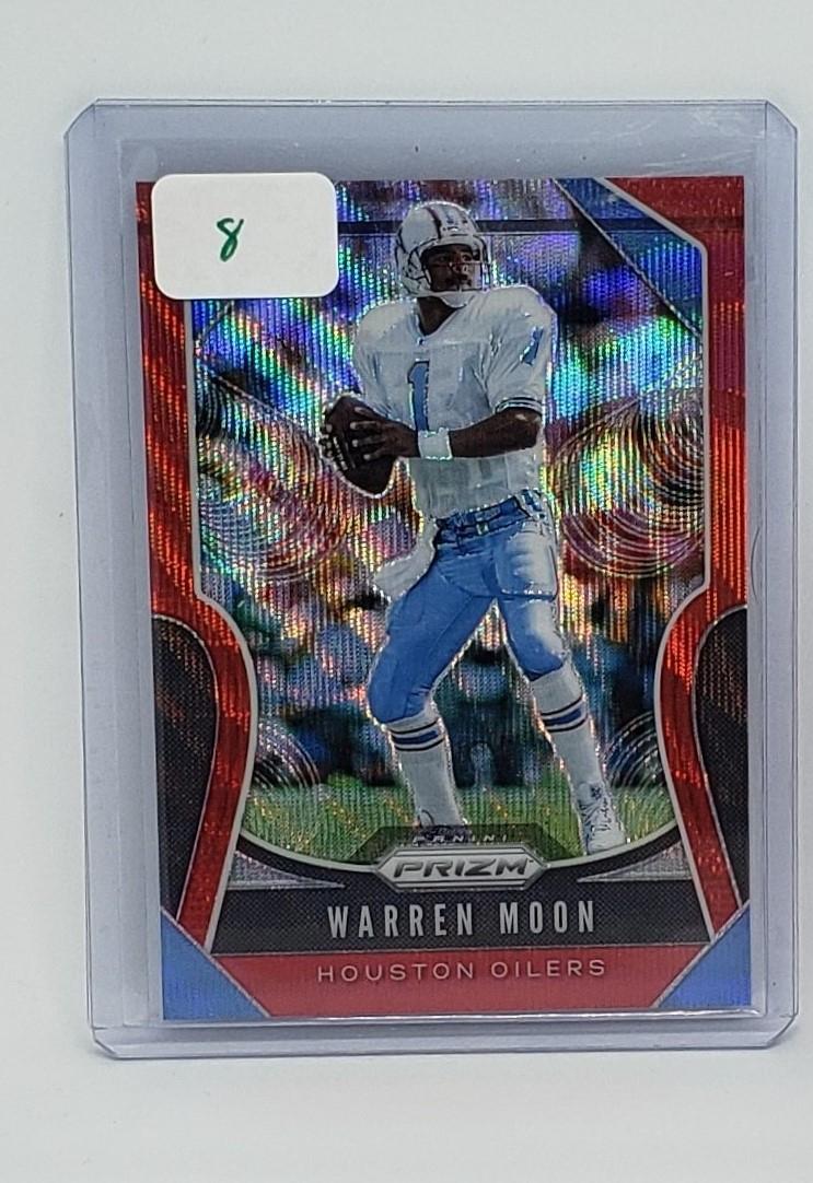 2019 PRIZM WARREN MOON SSP RED WAVE PRIZM NUMBERED: 2019 PRIZM WARREN MOON SSP RED WAVE PRIZM NUMBERED 040/149