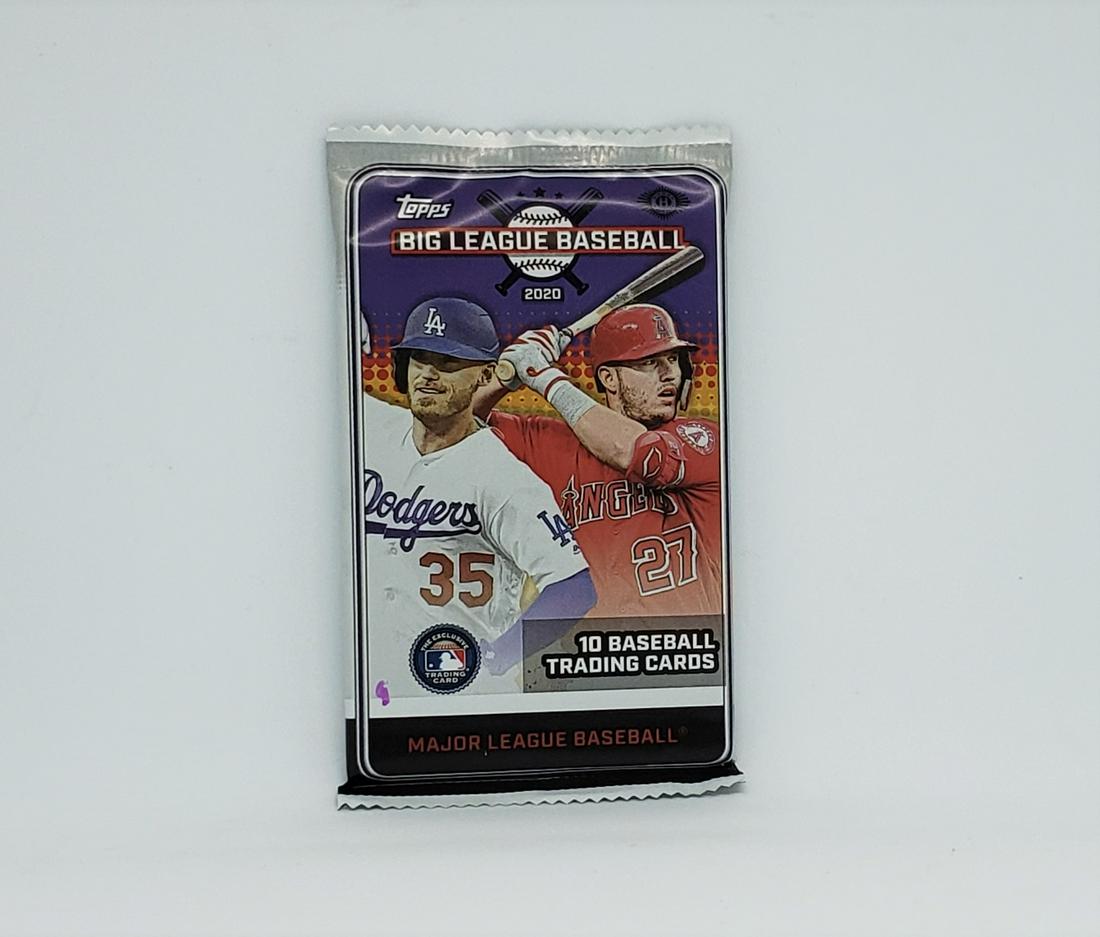 2020 TOPPS BIG LEAGUE HOBBY BOX BREAK ALL IN 1 SALE: PACK 9 PULLED FROM A SEALED HOBBY BOX ALL 18 PACKS IN THIS SALE (Bo Bichette RC, LUIS ROBERTS RC, Fernando Tatis, Mike Trout Auto)?