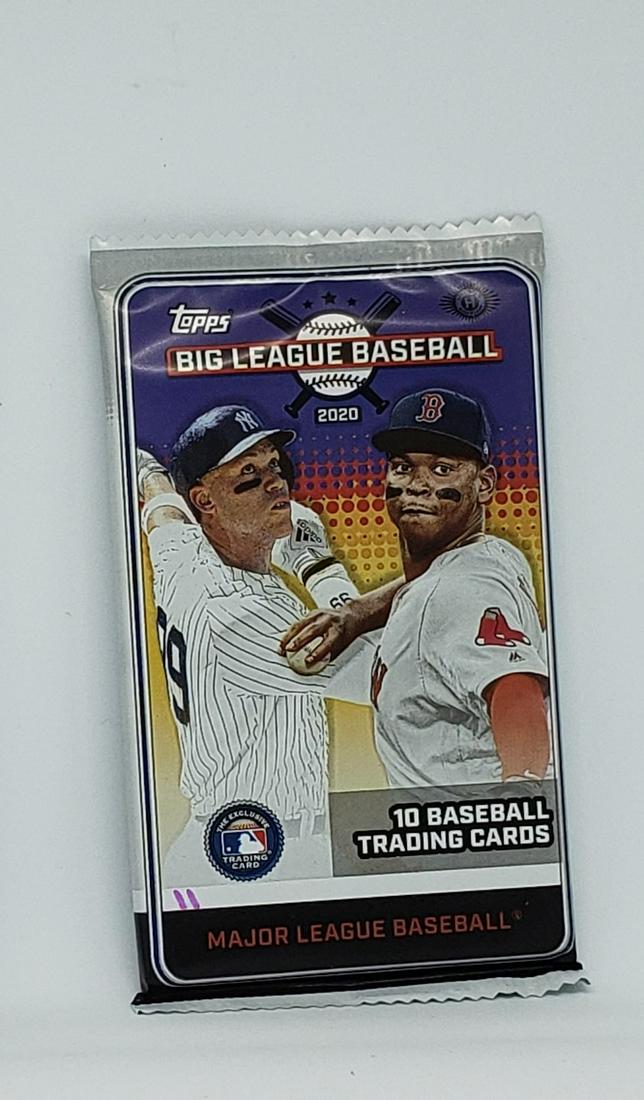 2020 TOPPS BIG LEAGUE HOBBY BOX BREAK ALL IN 1 SALE: PACK 11 PULLED FROM A SEALED HOBBY BOX ALL 18 PACKS IN THIS SALE (Bo Bichette RC, LUIS ROBERTS RC, Fernando Tatis, Mike Trout Auto)?