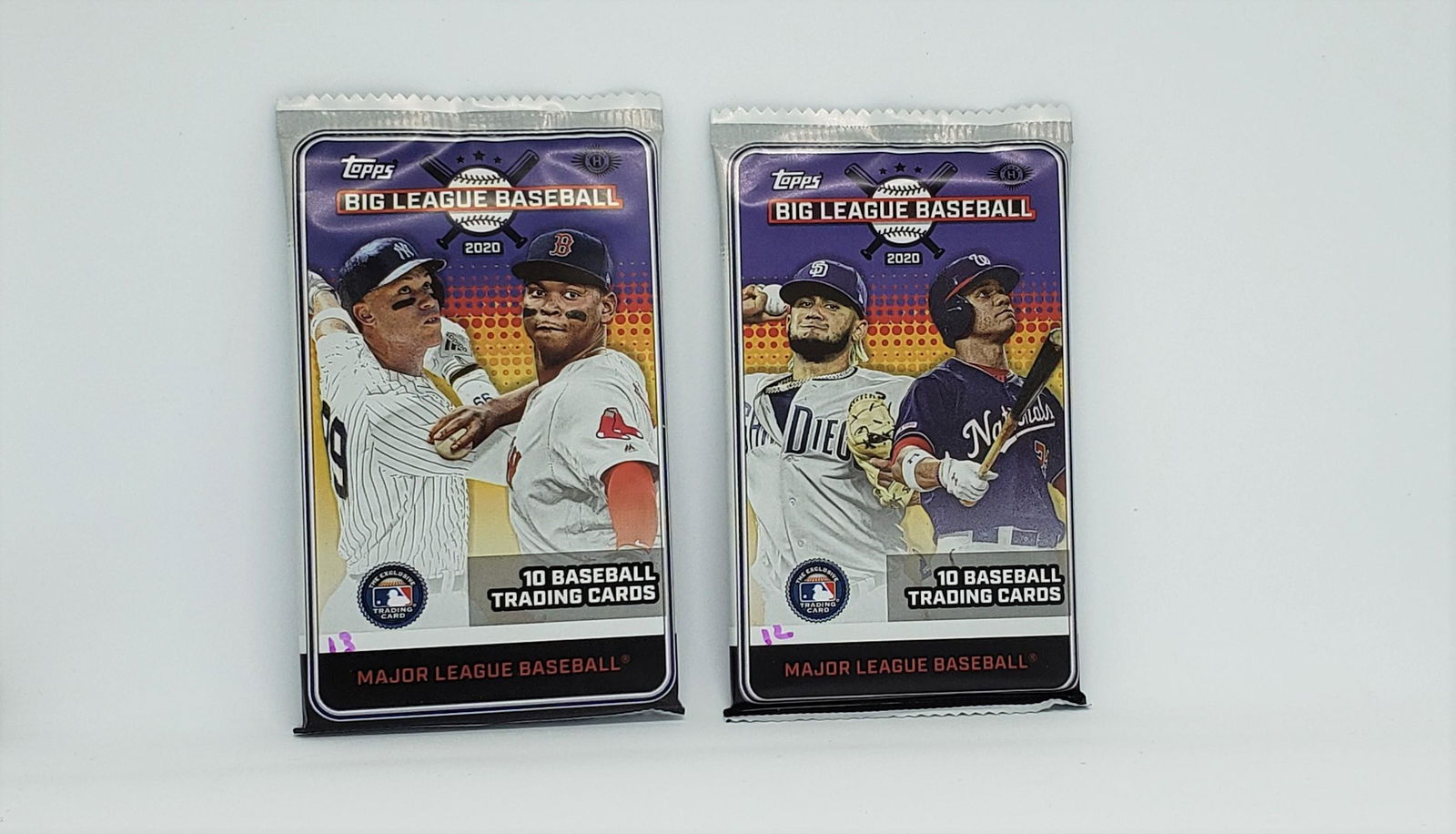 2020 TOPPS BIG LEAGUE HOBBY BOX BREAK ALL IN 1 SALE: PACK 12 AND 13 PULLED FROM A SEALED HOBBY BOX ALL 18 PACKS IN THIS SALE (Bo Bichette RC, LUIS ROBERTS RC, Fernando Tatis, Mike Trout Auto)?