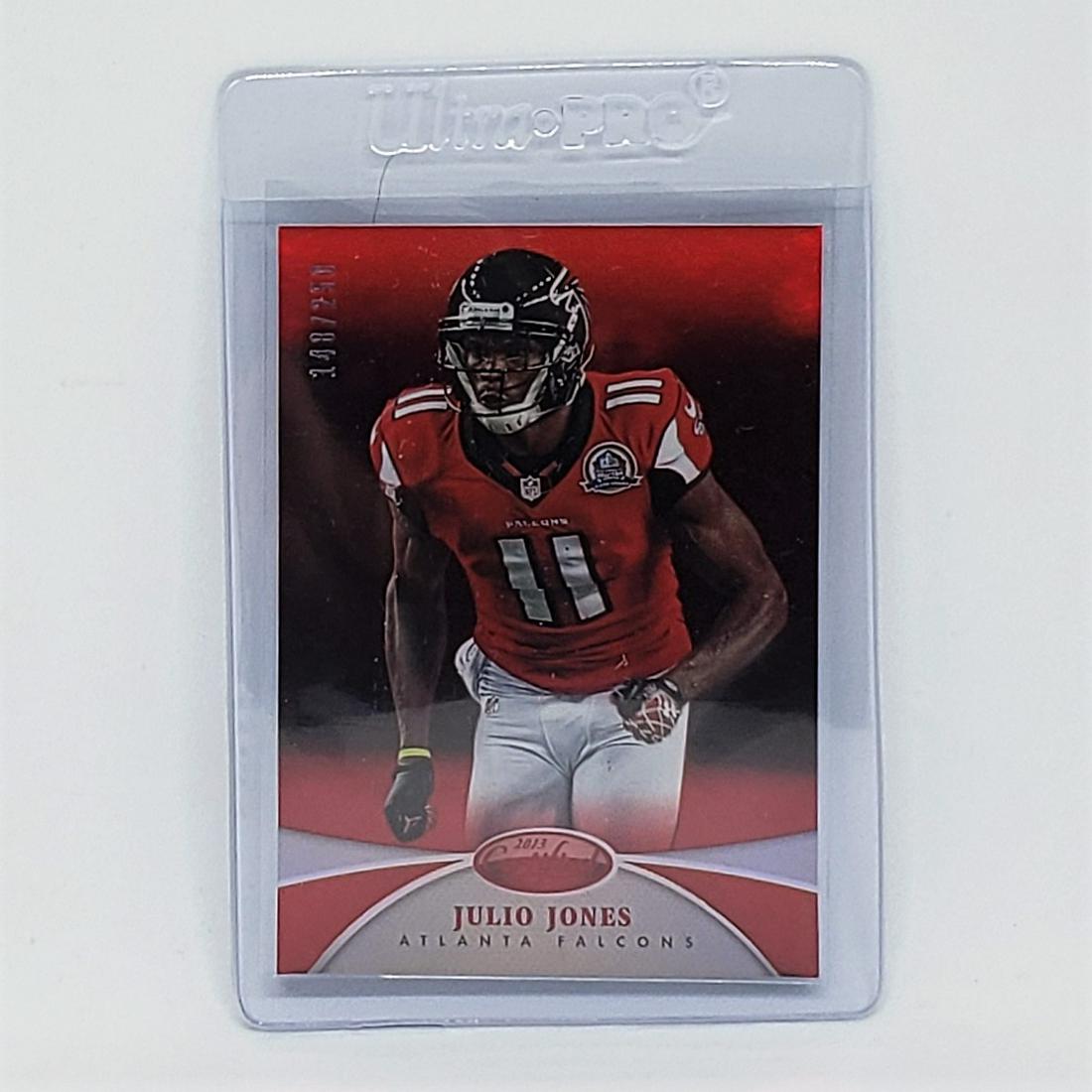 JULIO JONES FALCONS 2013 CERTIFIED RED PARALLEL #'D TO: JULIO JONES FALCONS 2013 CERTIFIED RED PARALLEL #'D TO 250