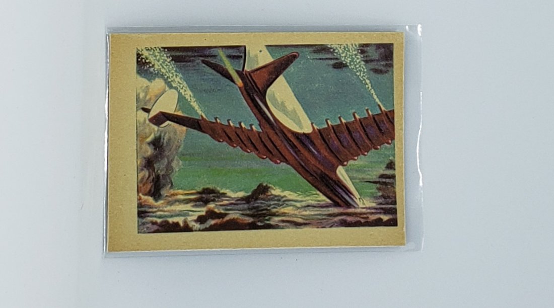 1956 GUM INC. ADVENTURE SERIES TRADING CARD: 1959 ADVENTURE CARD #99 RAIN MAKING---SCIENTIFIC MAGIC