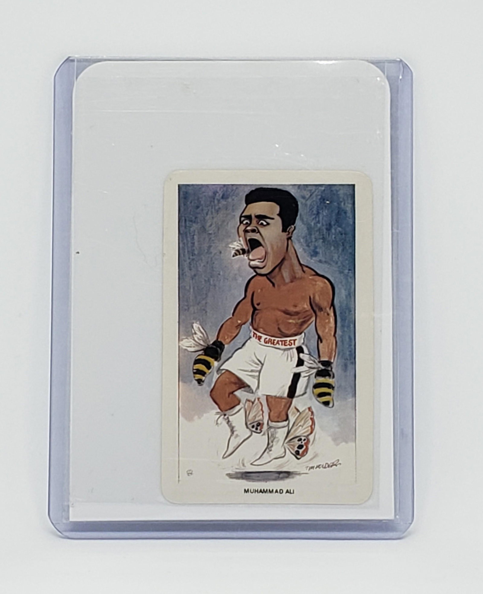 MUHAMMAD ALI 1979 VENORLANDUS Boxing Champion Card: MUHAMMAD ALI 1979 VENORLANDUS Boxing Champion Card