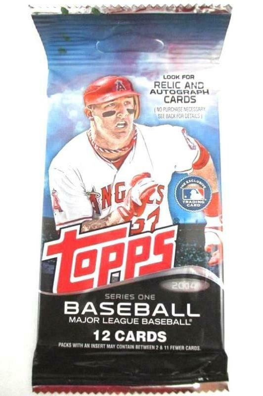 2014 TOPPS SERIES 1 SEALED PACK (1 of 1)