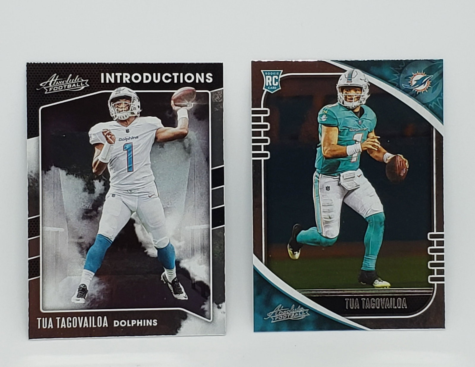 LOT OF 2 TUA TAGOVIALOA ROKKIE CARDS (1 of 2)