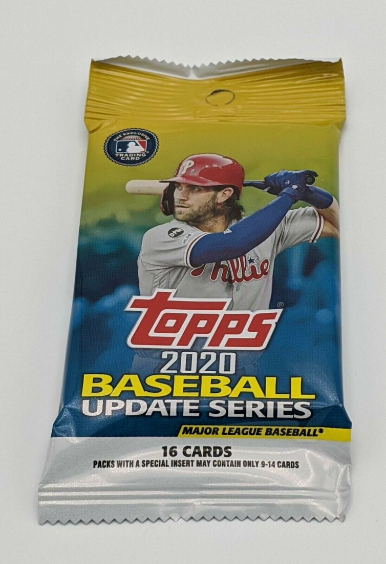 2020 TOPPS BASEBALL UPDATE SEALED PACK (1 of 1)