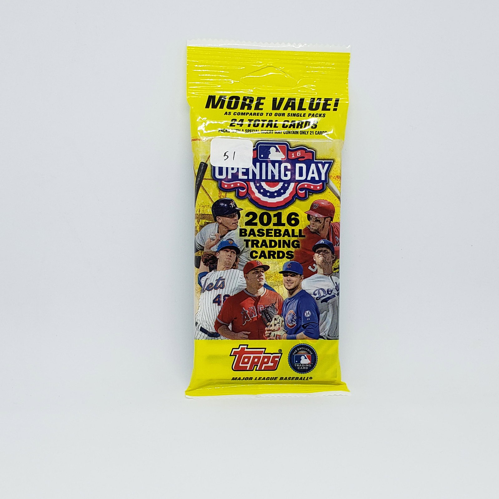 2016 TOPPS OPENING DAY FAT PACKS: 2016 TOPPS OPENING DAY FAT PACKS