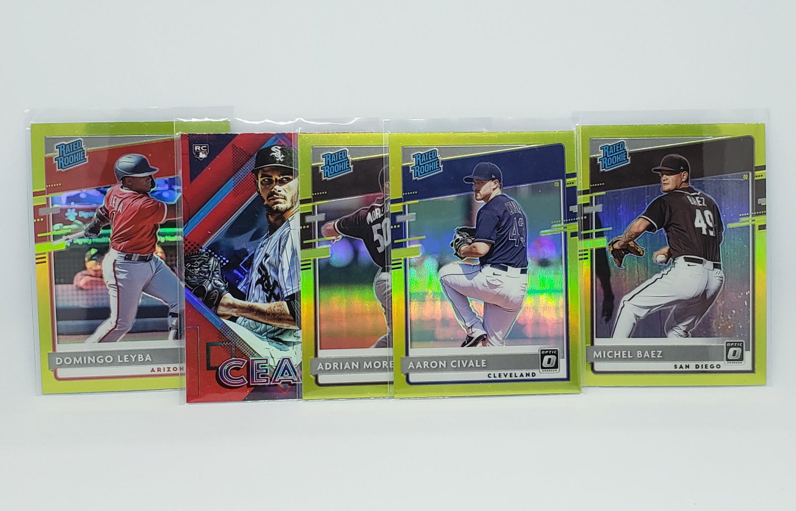 2020 PANINI RATED ROOKIE CARDS: INCUDING DOMINGO LEYBA, ADRIAN MOREJON