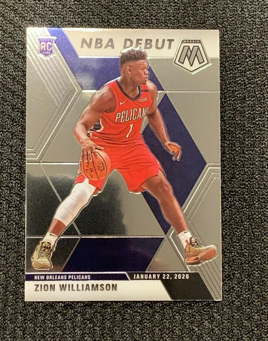 ZION WILLIAMSON Mosaic NBA DEBUT ROOKIE (1 of 2)
