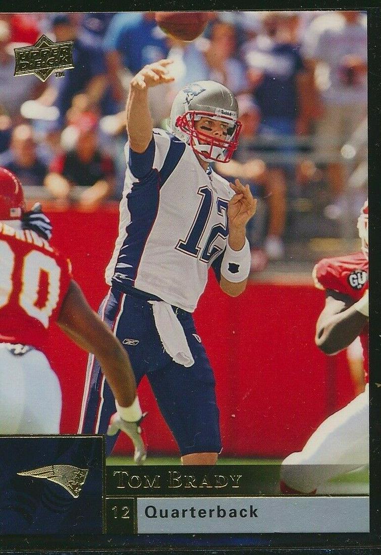 2009 Upper Deck Tom Brady NEW ENGLAND PATRIOTS (1 of 1)