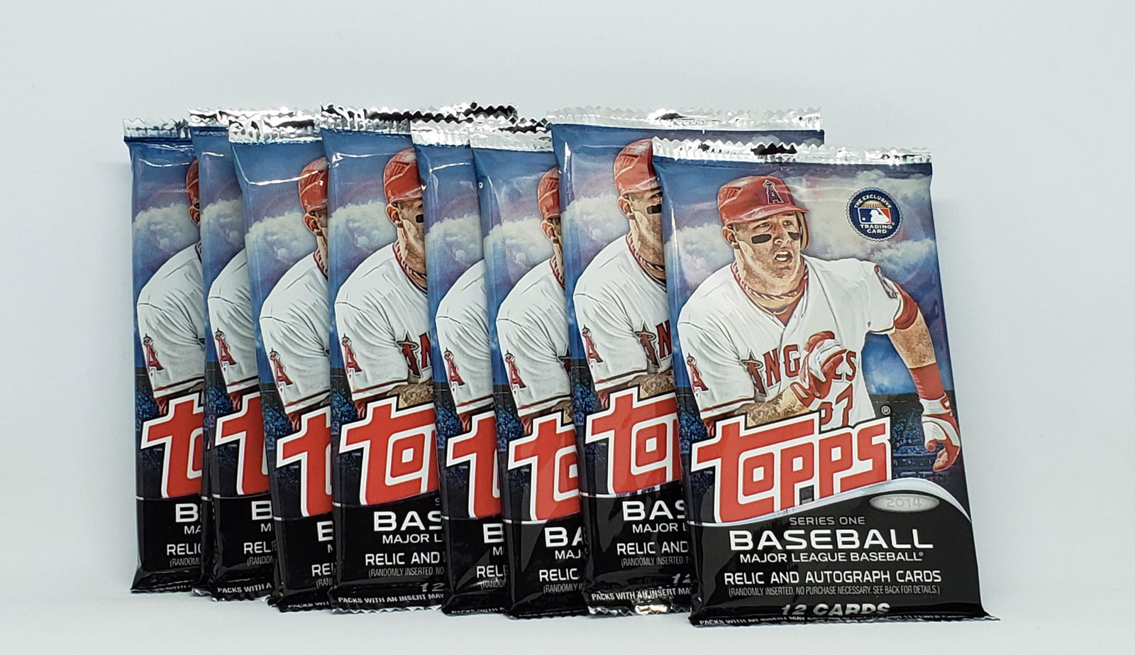 LOT OF 10 2014 TOPPS BASEBALL SEALED PACKS (1 of 1)