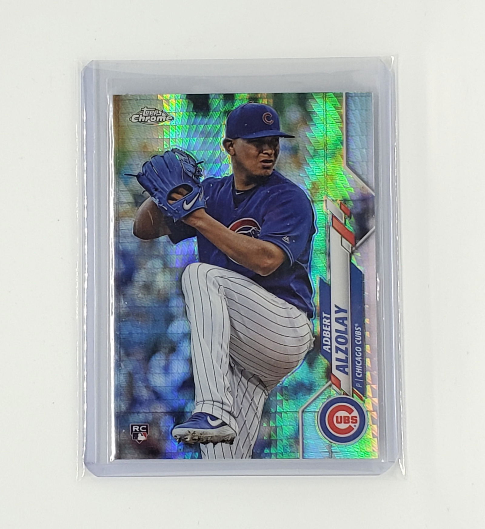2020 TOPPS CHROME RC ADBERT ALZOLAY SP PRISM REFRACTOR (1 of 2)
