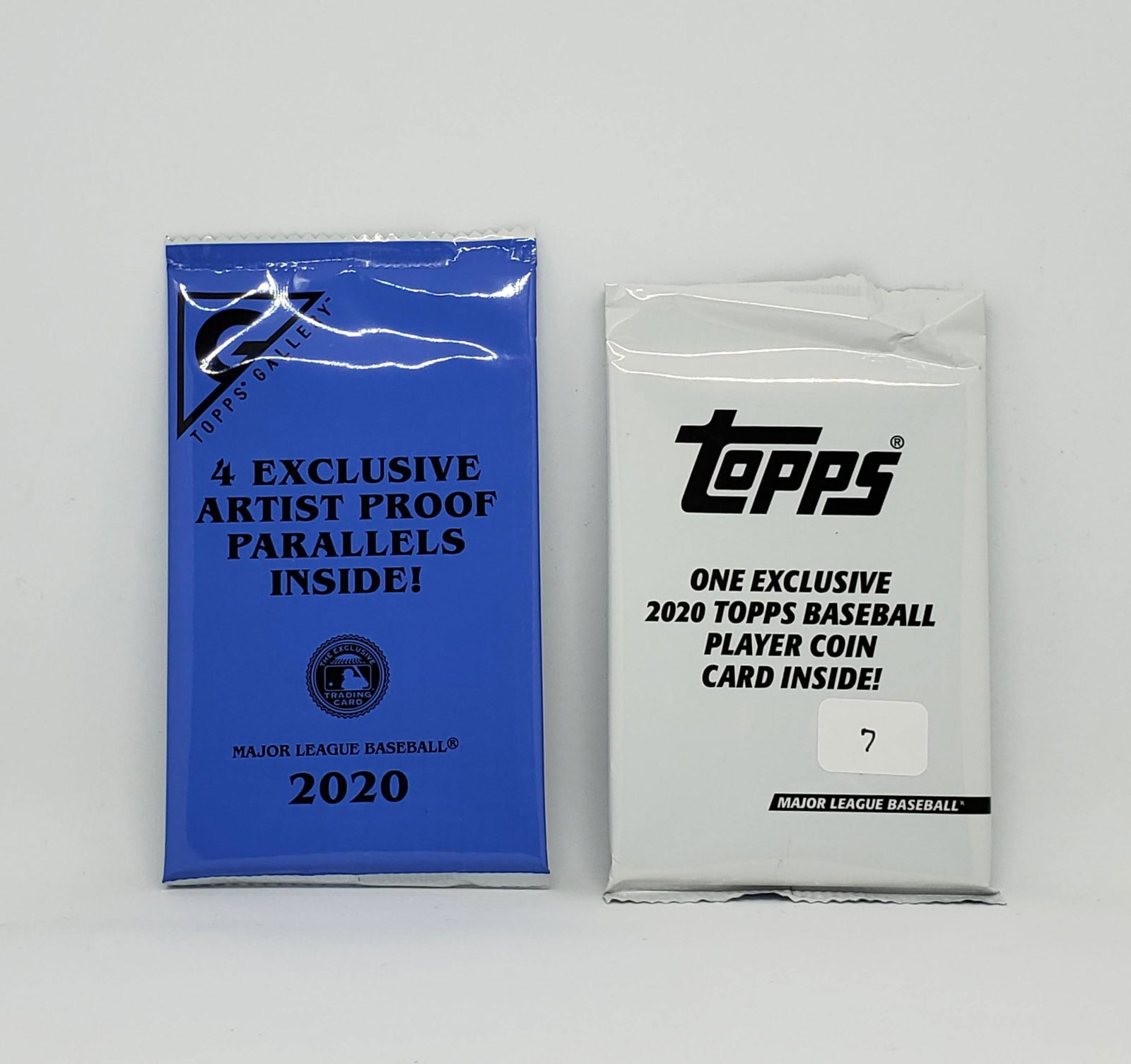 2 PACKS OF SPECIAL TOPPS BONUS CARDS (1 of 1)