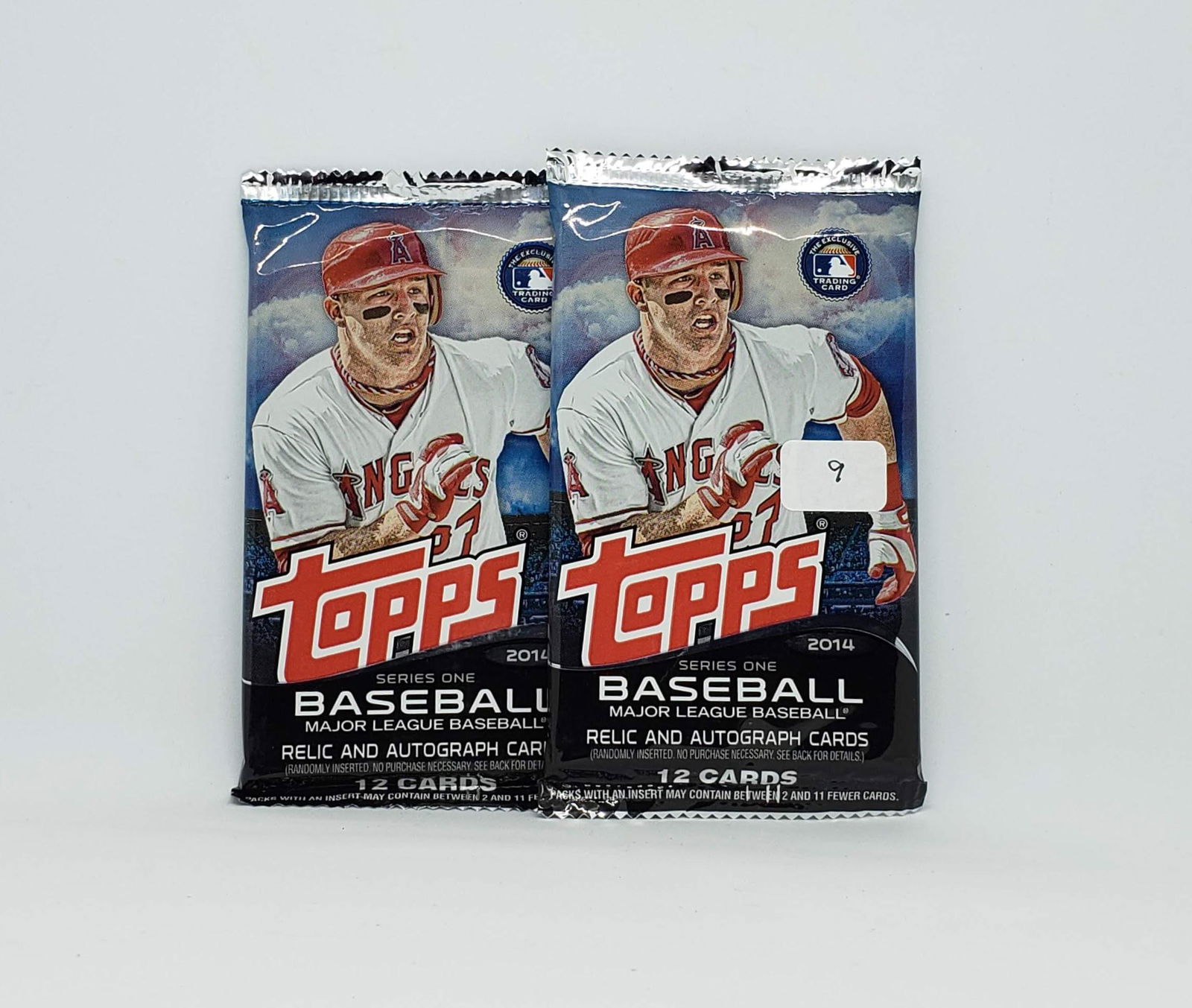 TWO (2) 2014 Topps baseball series 1 sealed packs (1 of 1)