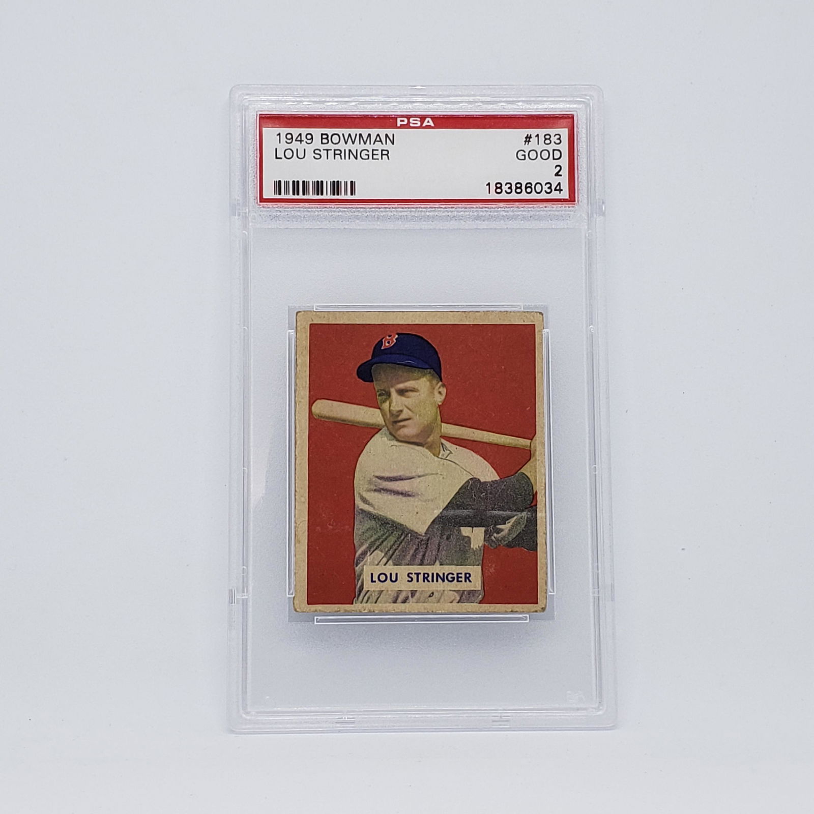 2 PSA GRADED VINTAGE 1949 BOWMAN BASEBALL CARDS (1 of 1)