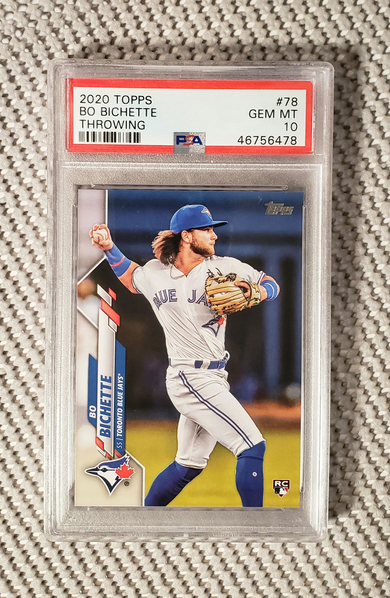 GEM MINT PSA 10 BO BICHETTE TOPPS FLAGSHIP RC (1 of 1)