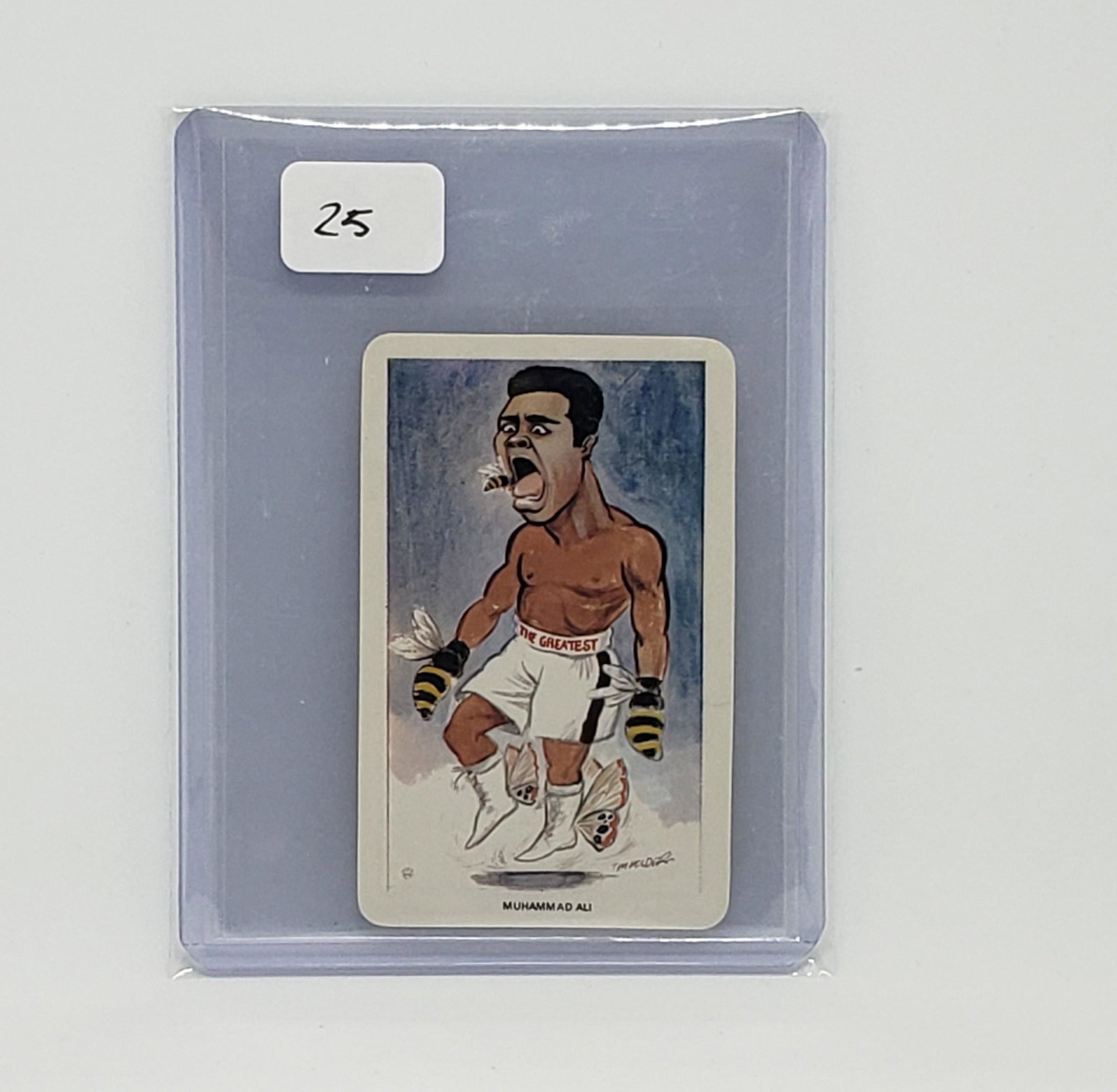 VINTAGE MUHAMMAD ALI WORLD OF SPORT CARD: VINTAGE MUHAMMAD ALI WORLD OF SPORT CARD