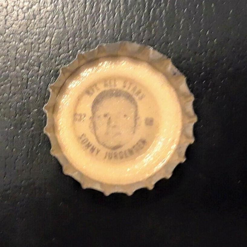 1965 Coke NFL ALL STARS Bottle CAP Sonny Jurgensen: 1965 Coke Football Bottle Cap C37 Sonny Jurgensen Washington NFL All-Stars EX+