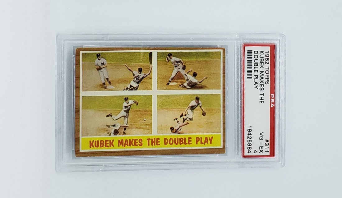 PSA GRADED VINTAGE TOPPS BASEBALL INSERTS (1 of 2)