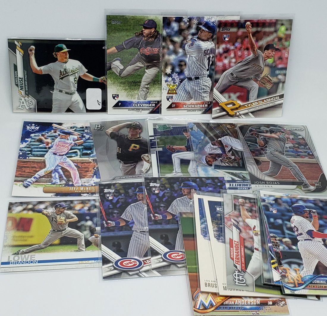 Lot of better rookie baseball cards with Tyler Glasnow (1 of 1)