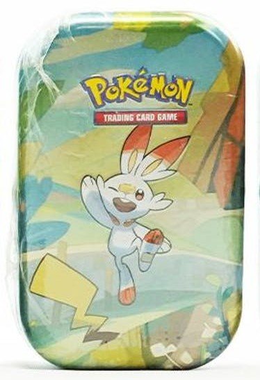 BLACK FRIDAY BONUS LOT POKEMON COLLECTOR TIN: Pokemon Galar Pals Mini Collectors Tin WITH 2 SEALED BOOSTER PACKS, 1-METALIC POKEMON COIN, 1-pokemon art card featuring art from the collectors tin. Collect all 5 tins to create one image when put to