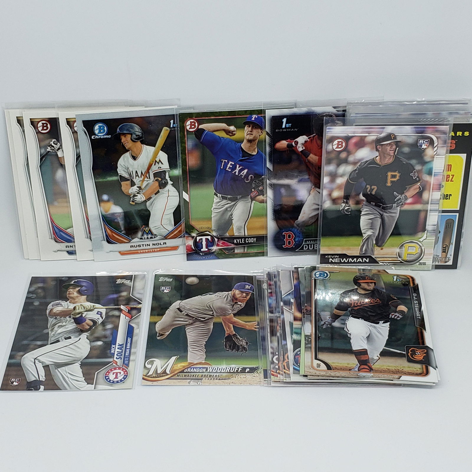 LOT OF 45 ROOKIES AND PROSPECT CARDS (1 of 1)