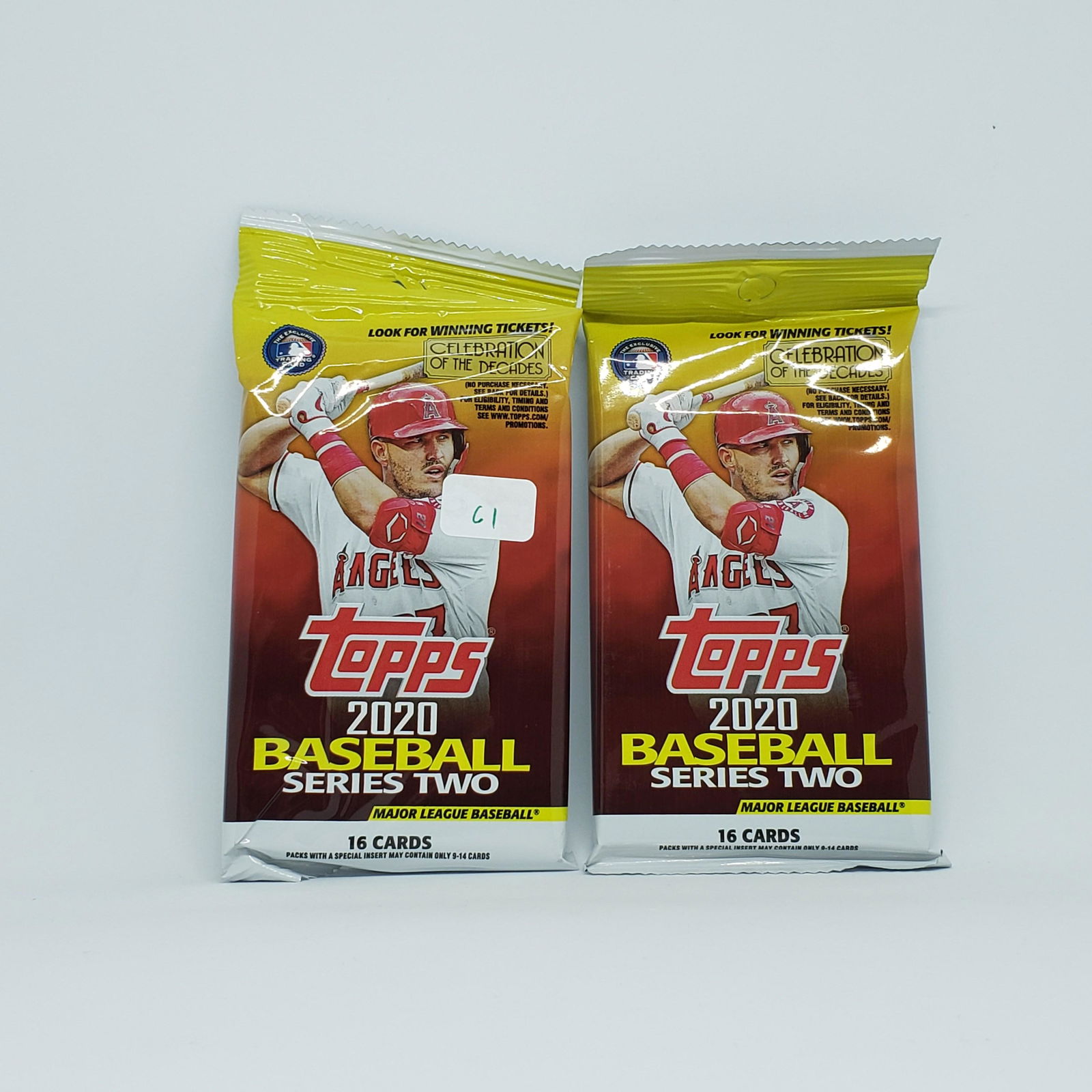 2020 TOPPS BASEBALL SERIES 2 SEALED PACKS (1 of 1)