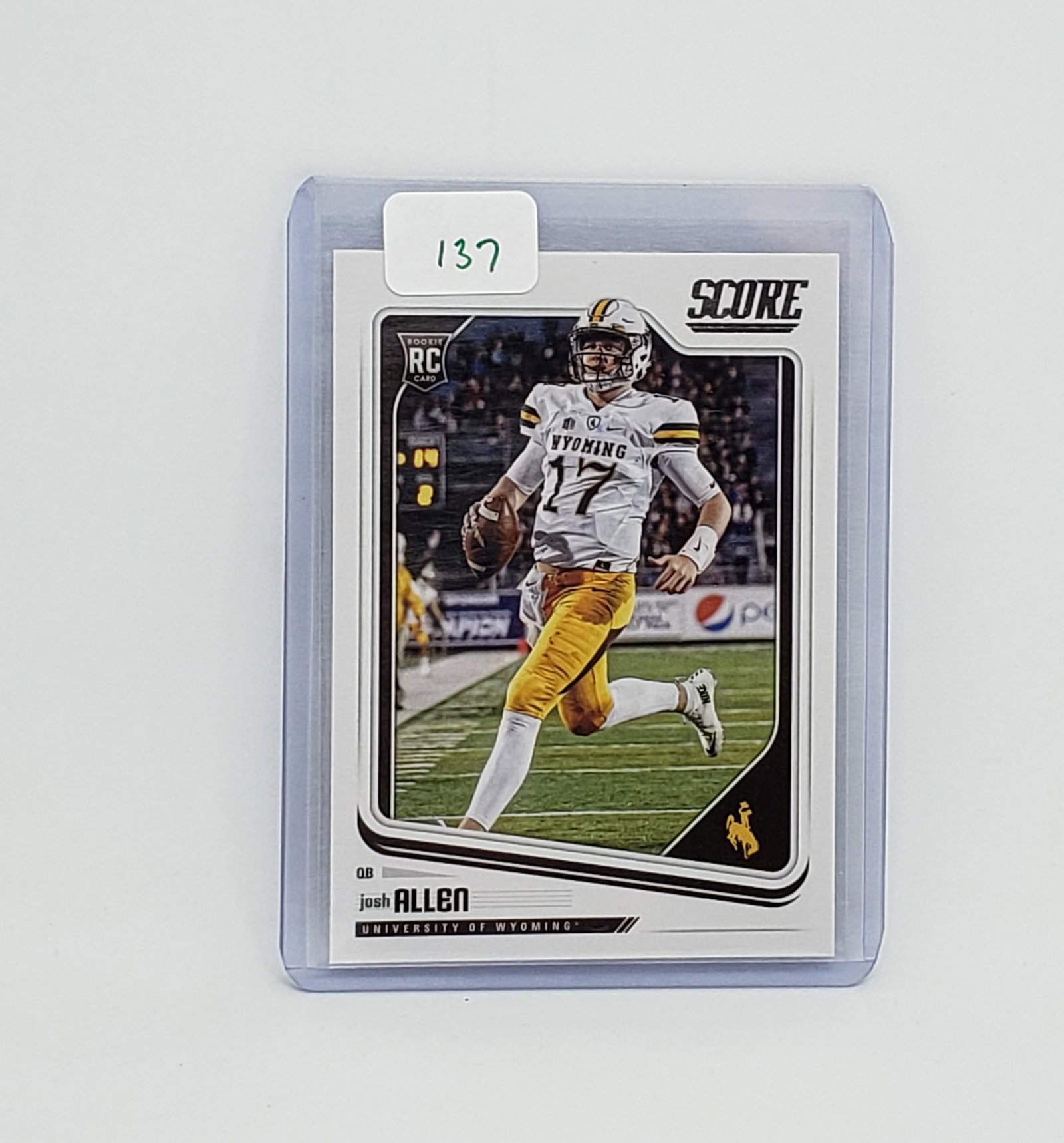 JOSH ALLEN BUFFALO BILLS ROOKIE CARD (1 of 1)