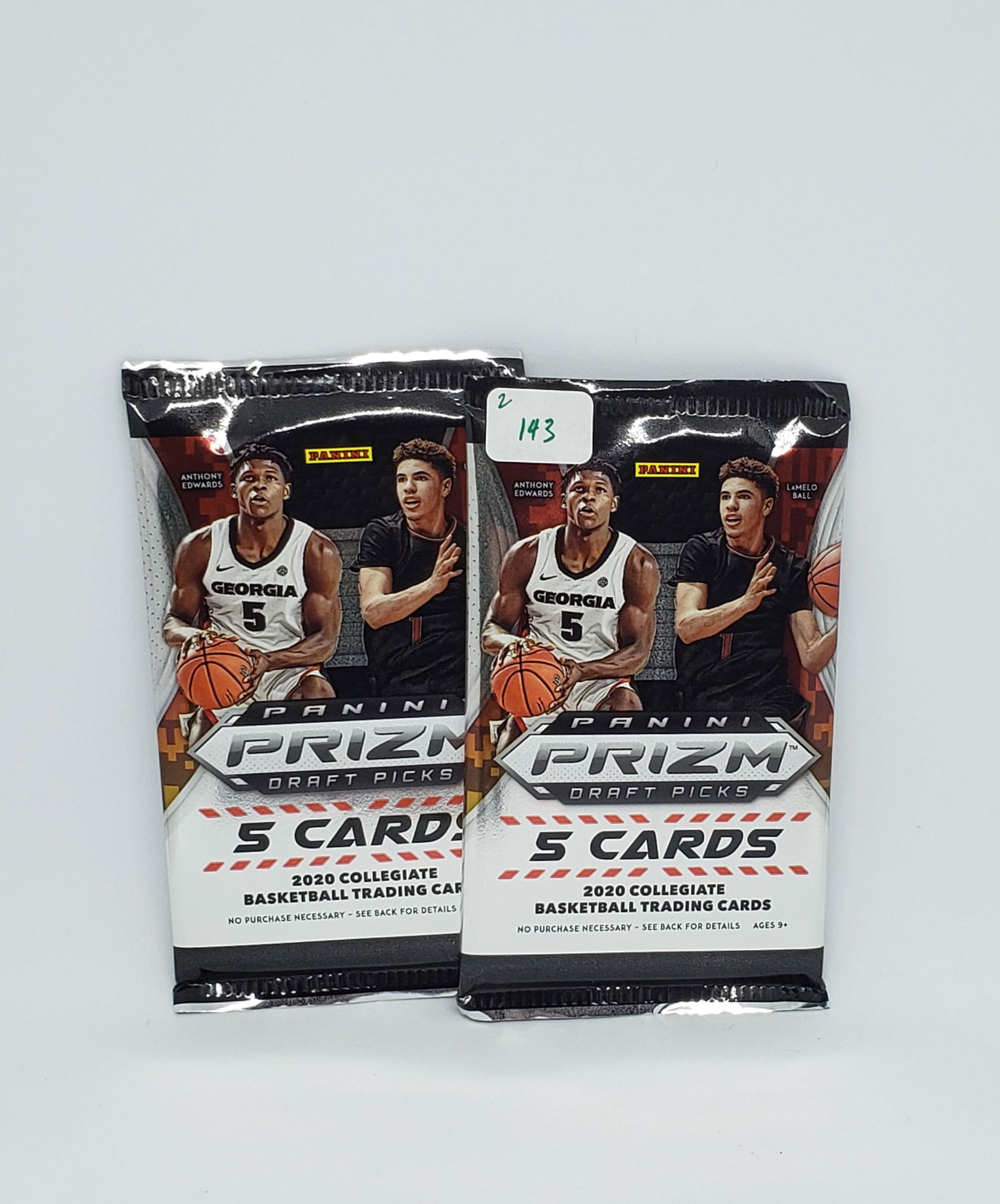 2020 PANINI PRIZM COLLEGIATE DRAFT BASKETBALL PACKS (1 of 1)