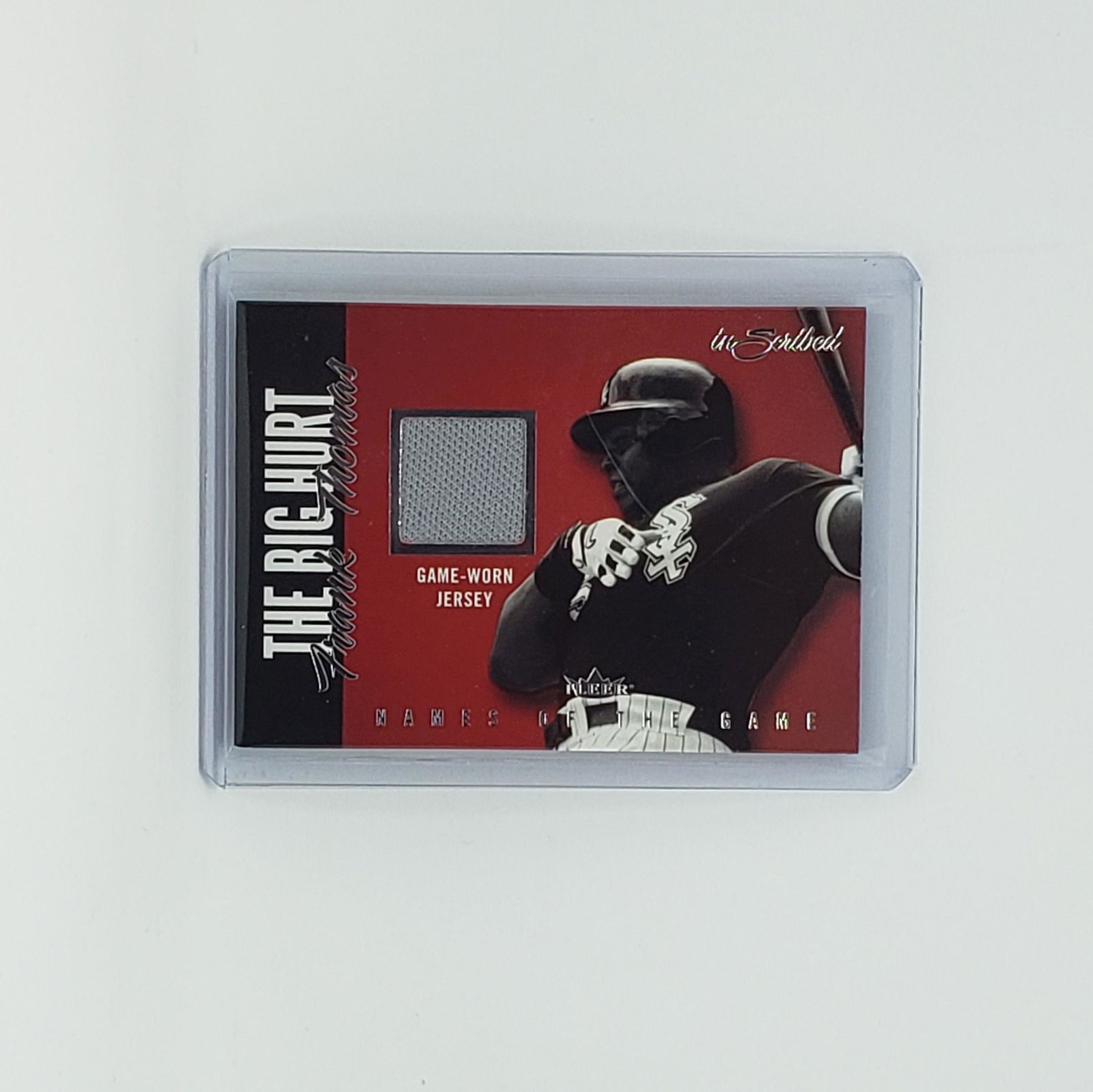 THE BIG HURT FRANK THOMAS GW JERSEY CARD HOF (1 of 2)