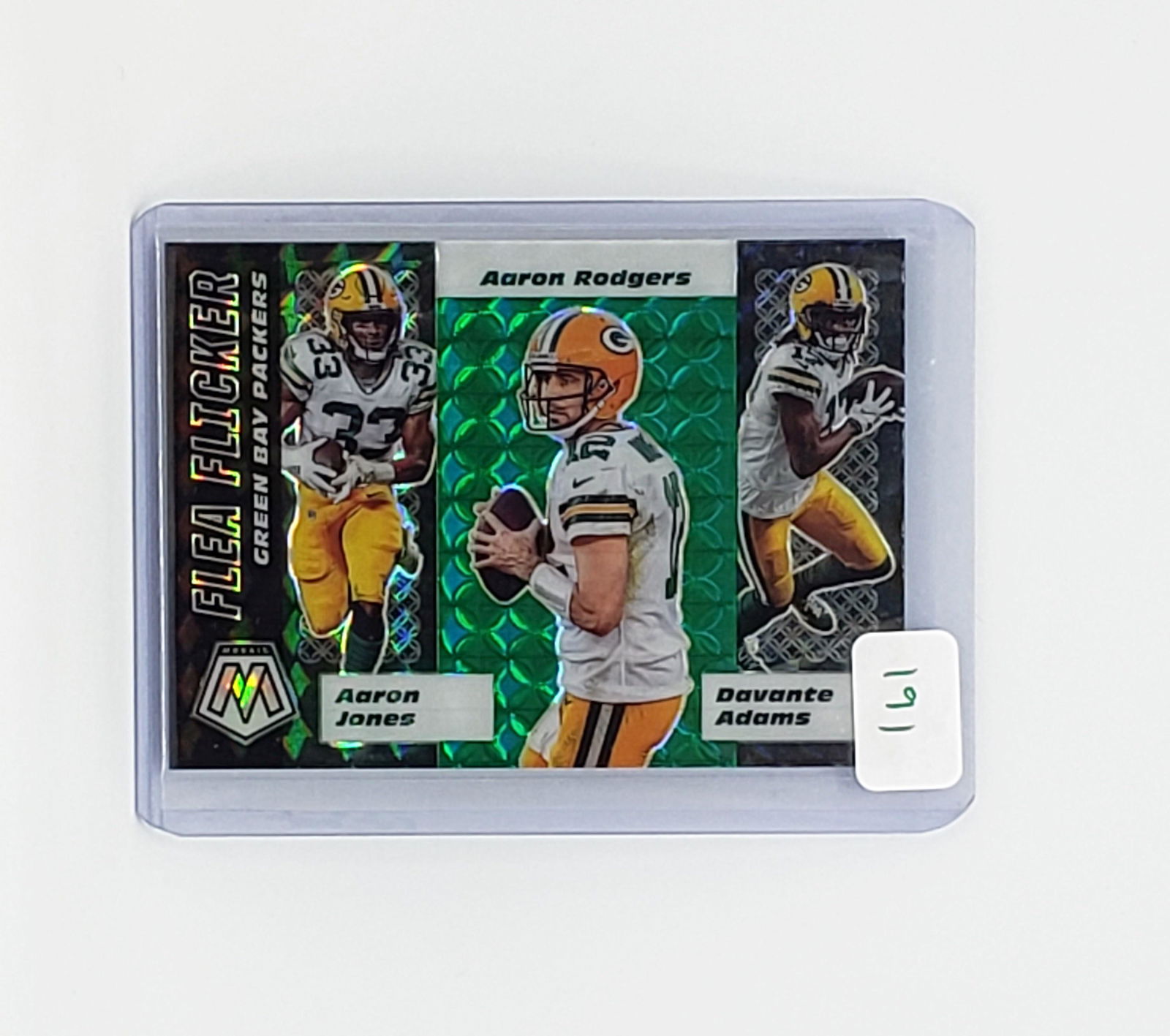 AARON RODGERS PACKERS FLEA FLICKER INSERT CARD (1 of 1)